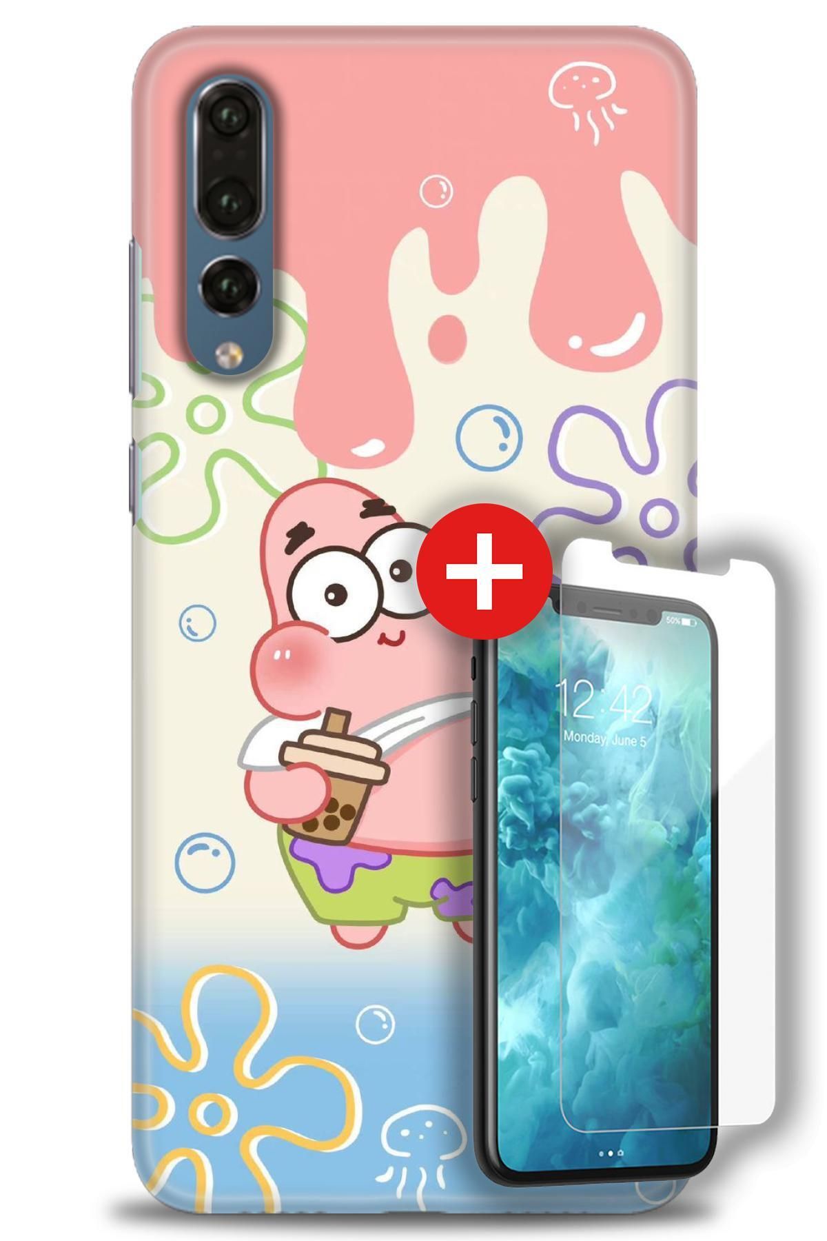 kılıfevreni Huawei P20 Pro Kılıf HD Baskılı Kılıf + MAT DAVİN KIRILMAZ EKRAN KORUYUCU m (39)