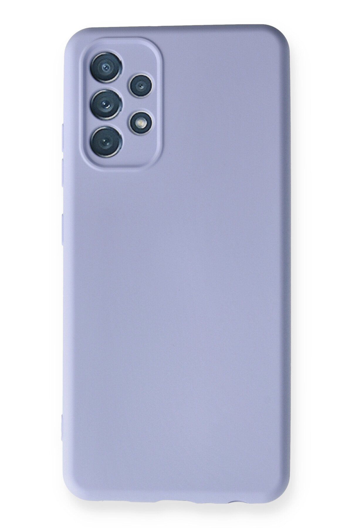 NewFace Galaxy A32 Uyumlu Kılıf Nano içi Kadife Silikon - Lila GLSTD