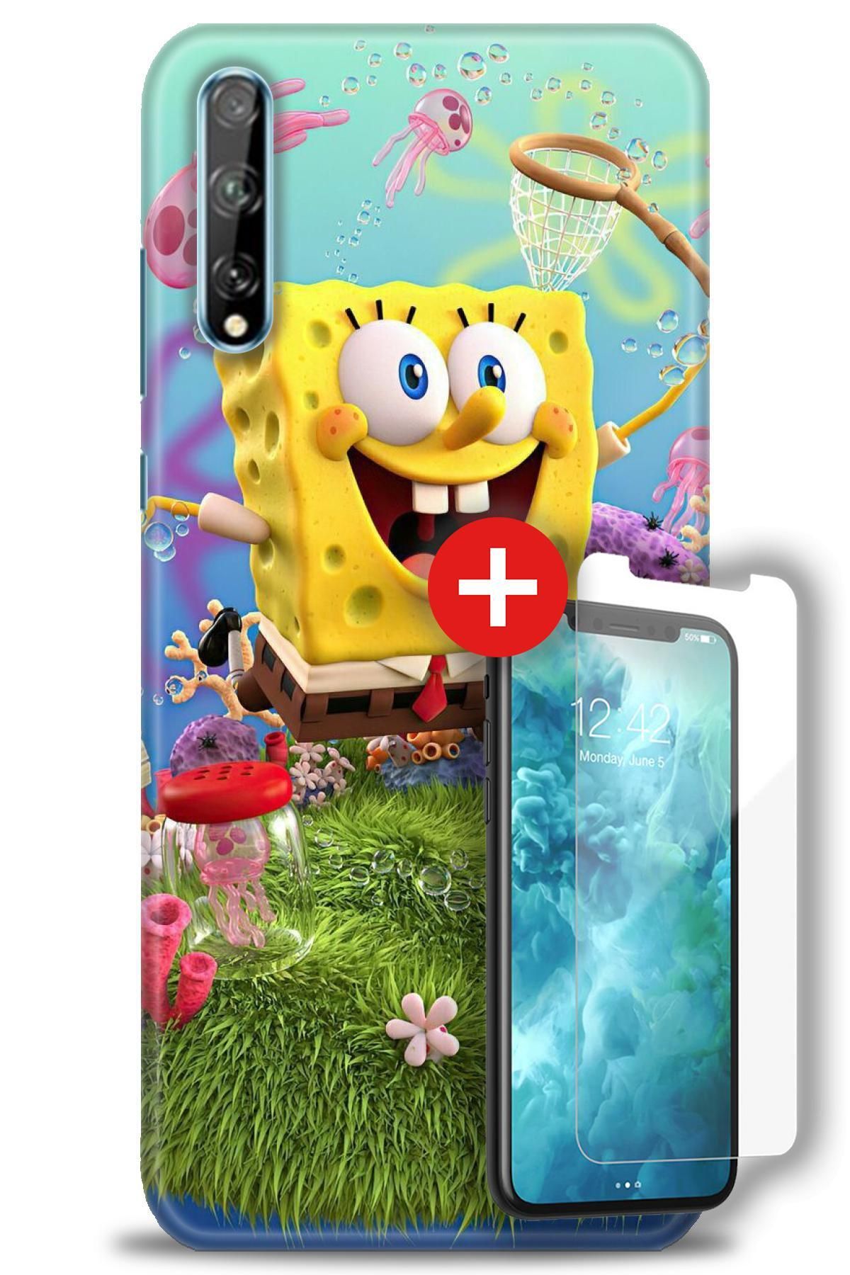 kılıfevreni Huawei Y8P Kılıf HD Baskılı Kılıf + MAT DAVİN KIRILMAZ EKRAN KORUYUCU n (92)