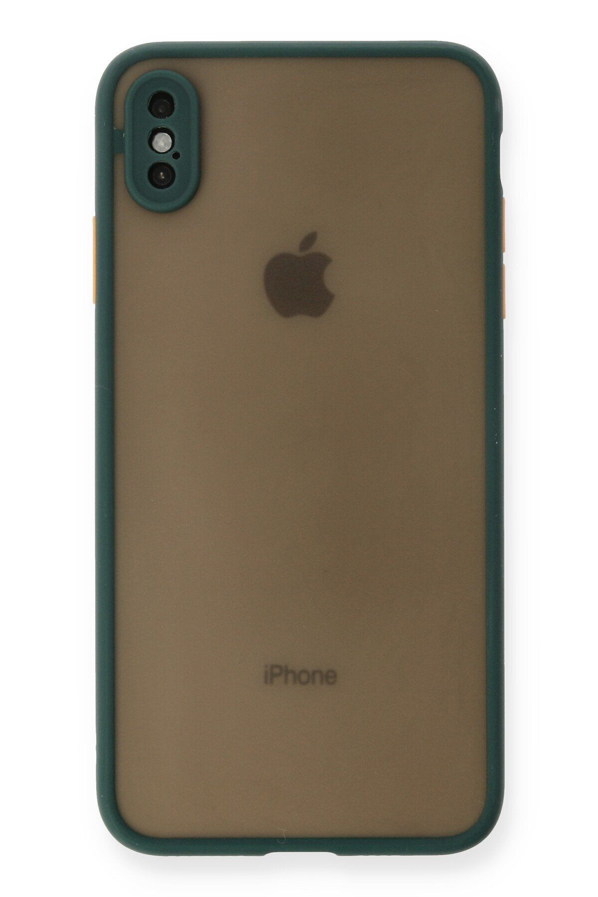 NewFace iPhone XS Max Uyumlu Kılıf Montreal Silikon Kapak - Yeşil GLSTD