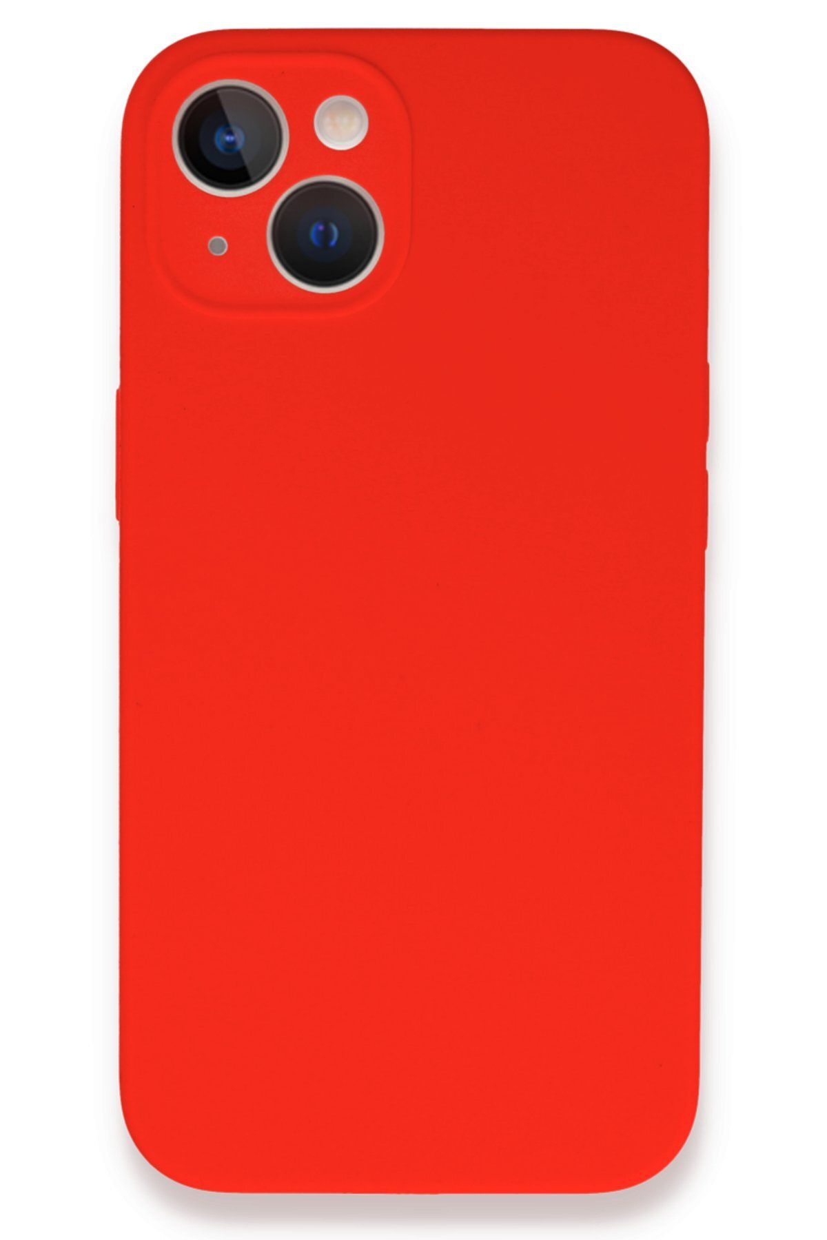 NewFace iPhone 13 Mini Kemer KlipsliKılıf Lansman Legant Silikon - Kırmızı GLSTD