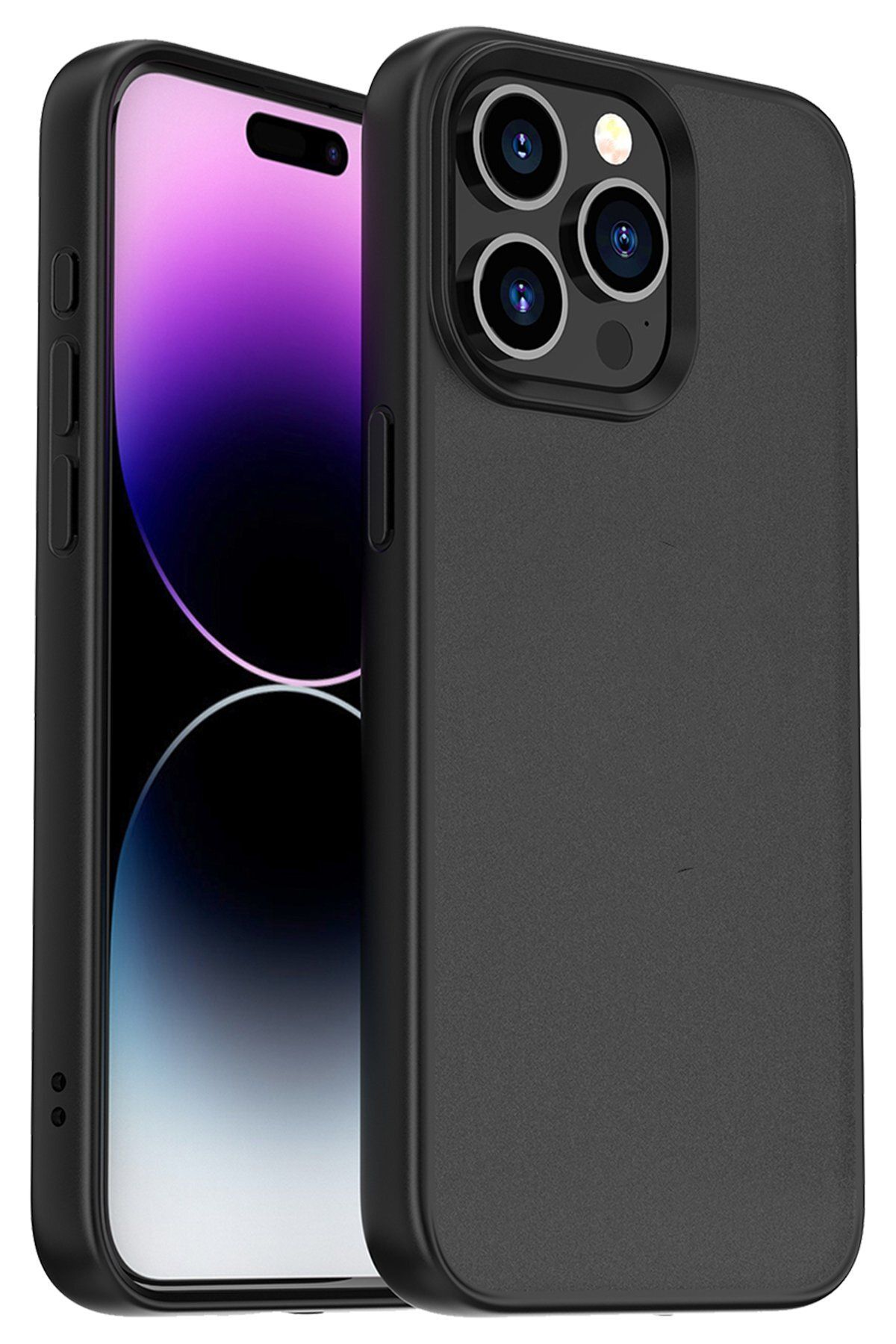 NewFace Yesido iPhone 14 Pro PC05 Tower Kapak - Siyah MRAYD