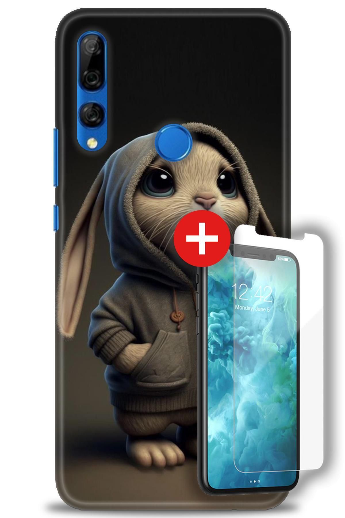 kılıfevreni Huawei Y9 Prime 2019 HD Baskılı Kılıf + MAT DAVİN KIRILMAZ EKRAN KORUYUCU m (24)