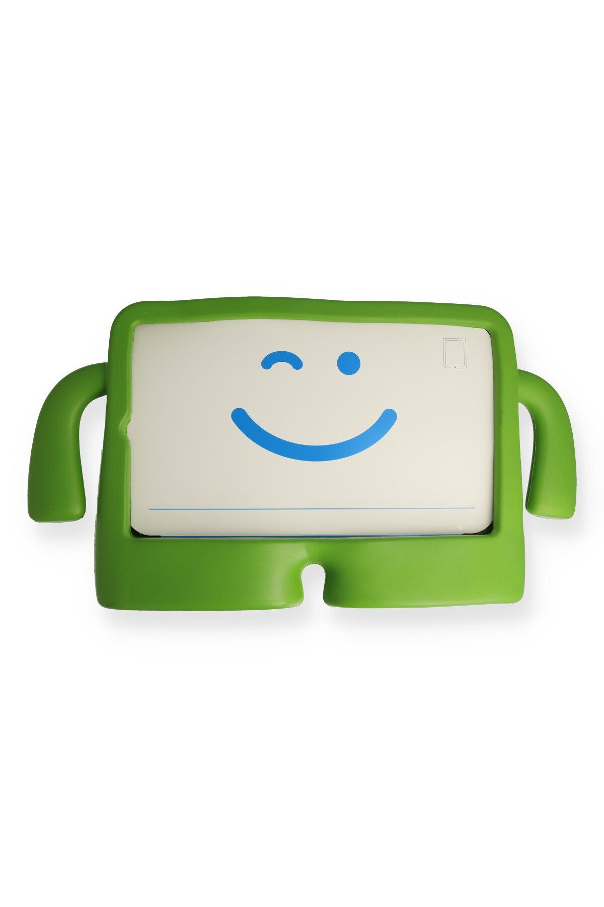 NewFace iPad 10.2 (8.nesil) Kılıf Karakter Tablet Silikon - Yeşil GLSTD