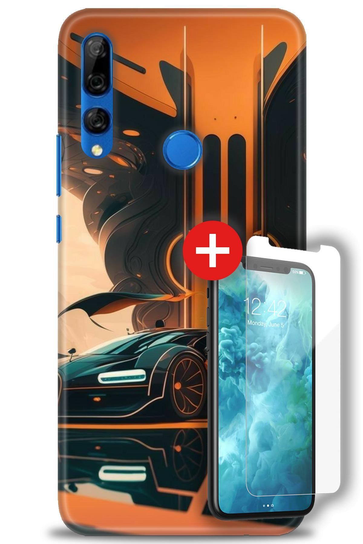 kılıfevreni Huawei Y9 Prime 2019 HD Baskılı Kılıf + MAT DAVİN KIRILMAZ EKRAN KORUYUCU l (28)