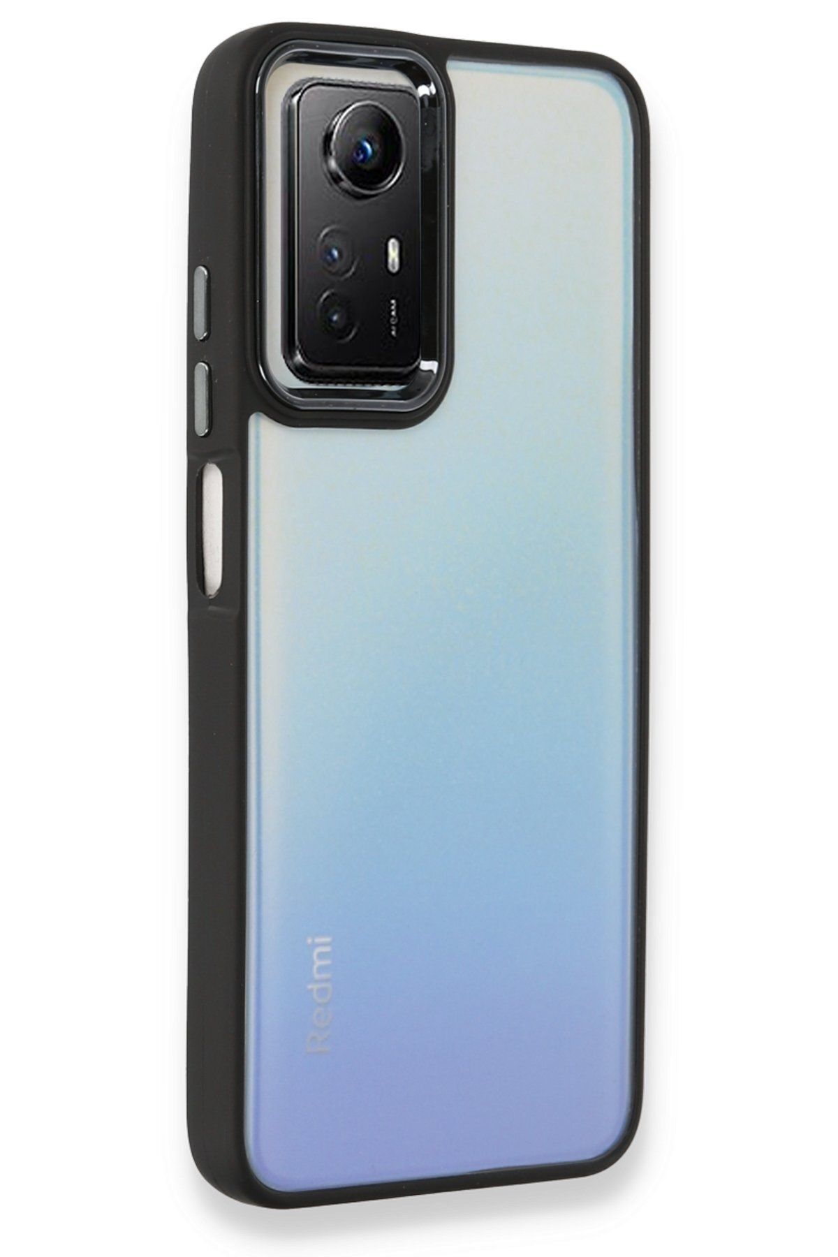 NewFace Xiaomi Redmi Note 12S Kılıf Dora Kapak - Siyah ZRNET