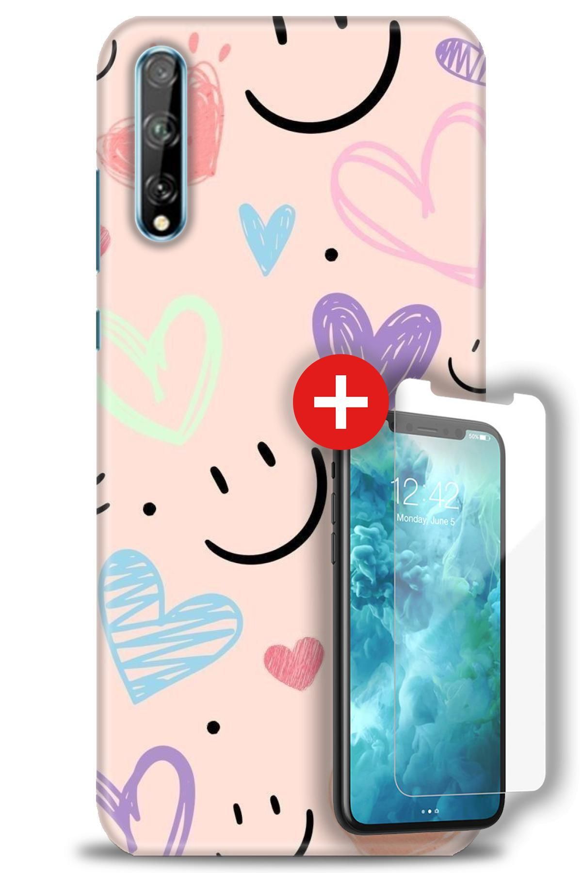 kılıfevreni Huawei Y8P HD Baskılı Kılıf + MAT DAVİN KIRILMAZ EKRAN KORUYUCU g (27)