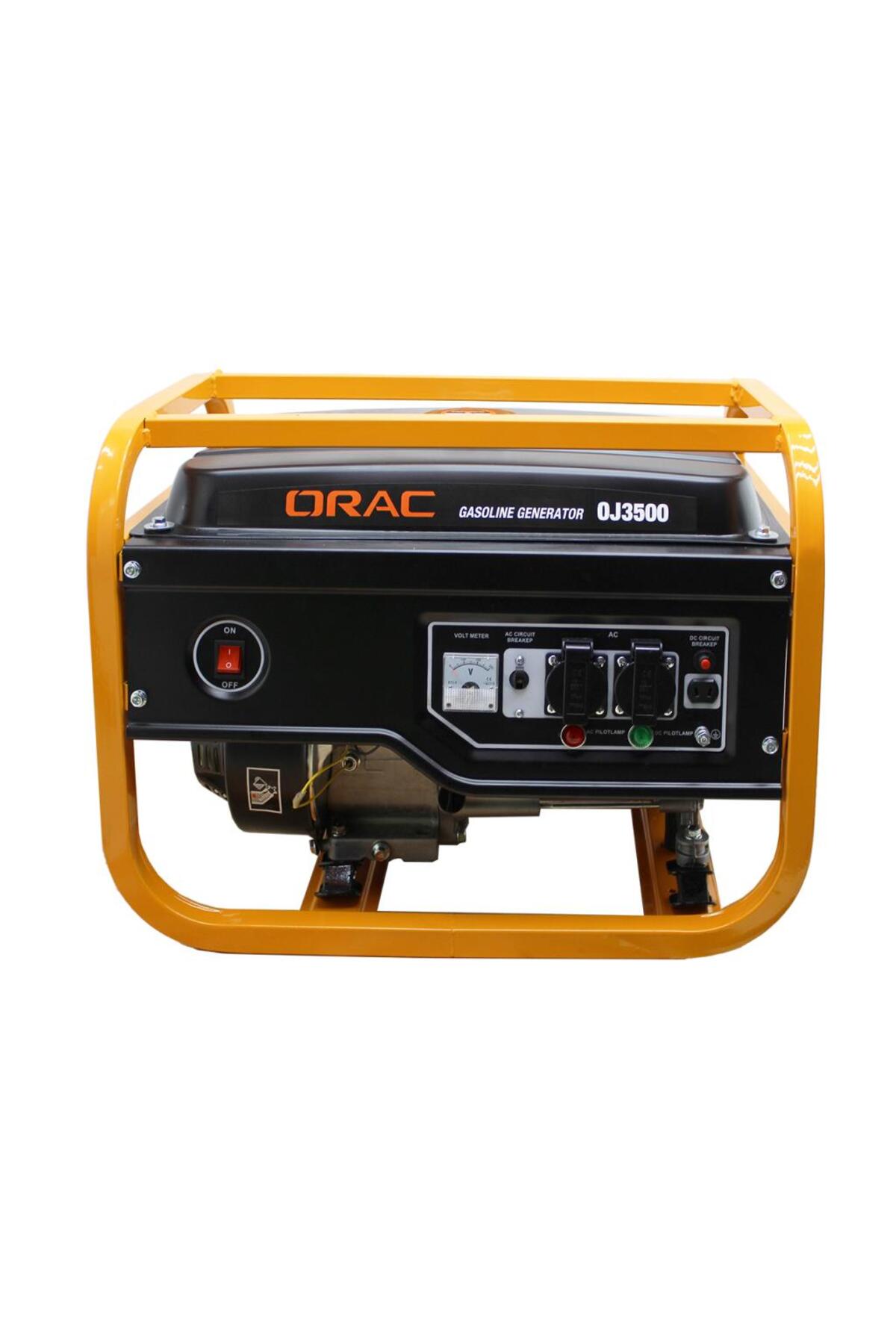 Orac OJ3500 Benzinli Jeneratör 2.8 kW – İpli Çalıştırma | 4