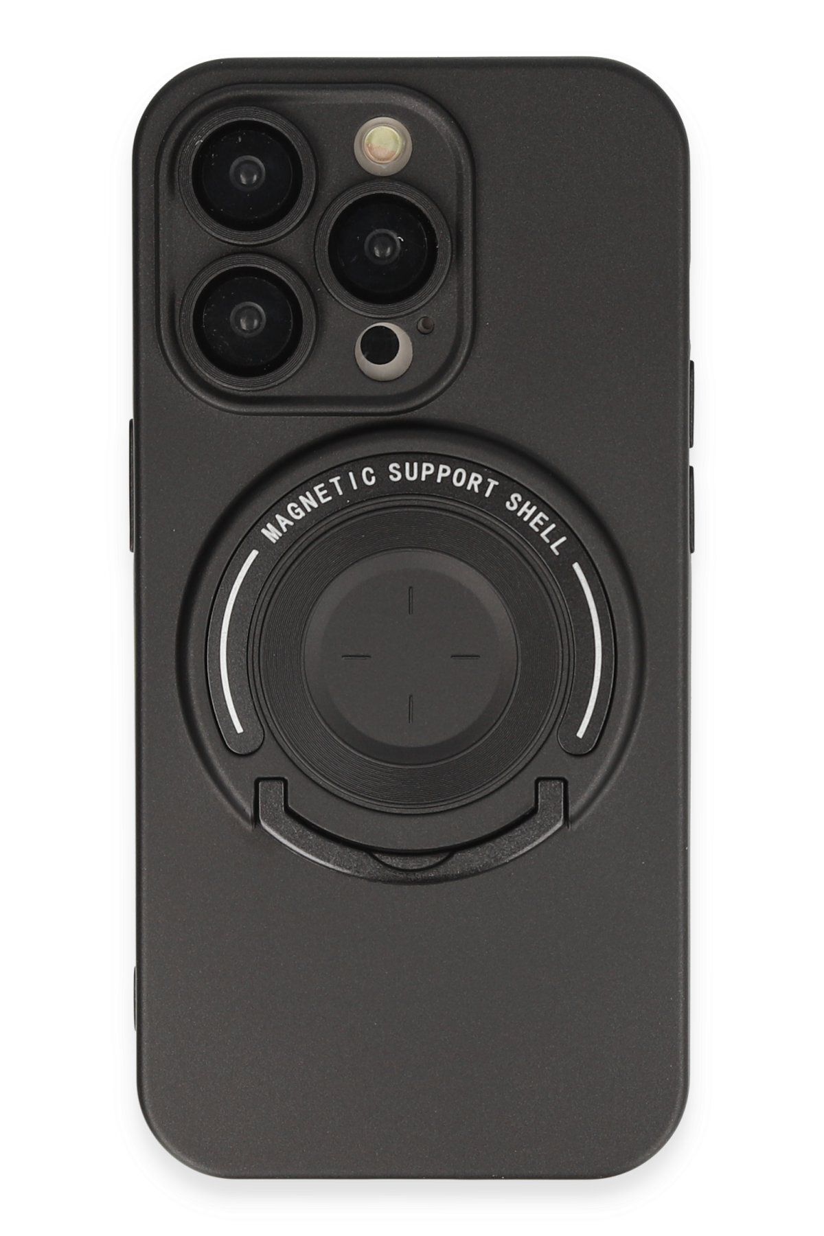 NewFace iPhone 13 Pro Kılıf Lukka Magneticsafe Kapak - Siyah ZRNET