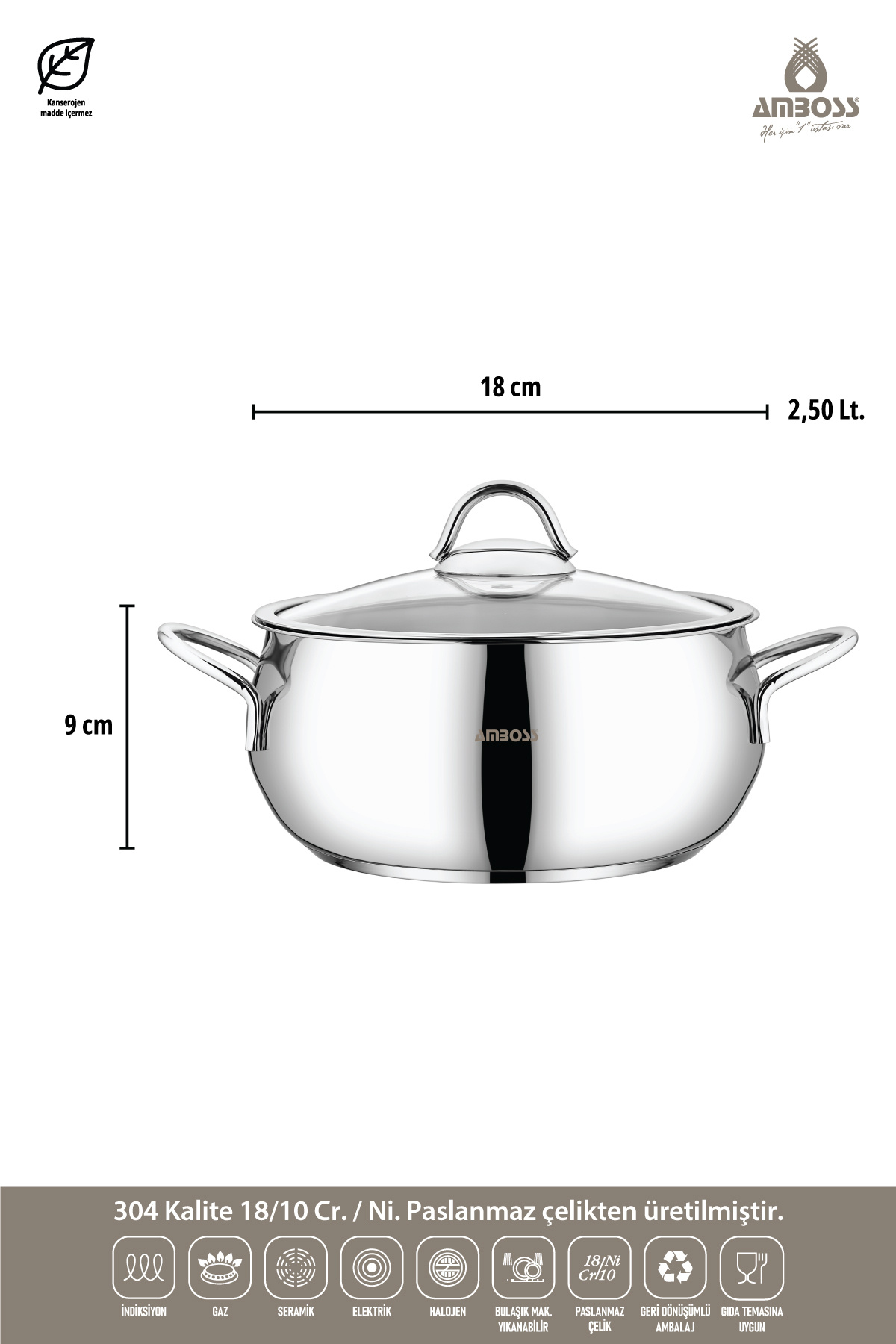 Amboss-Stone Stone 6 Piece Mini Deep Pot Set Glass Pot 4