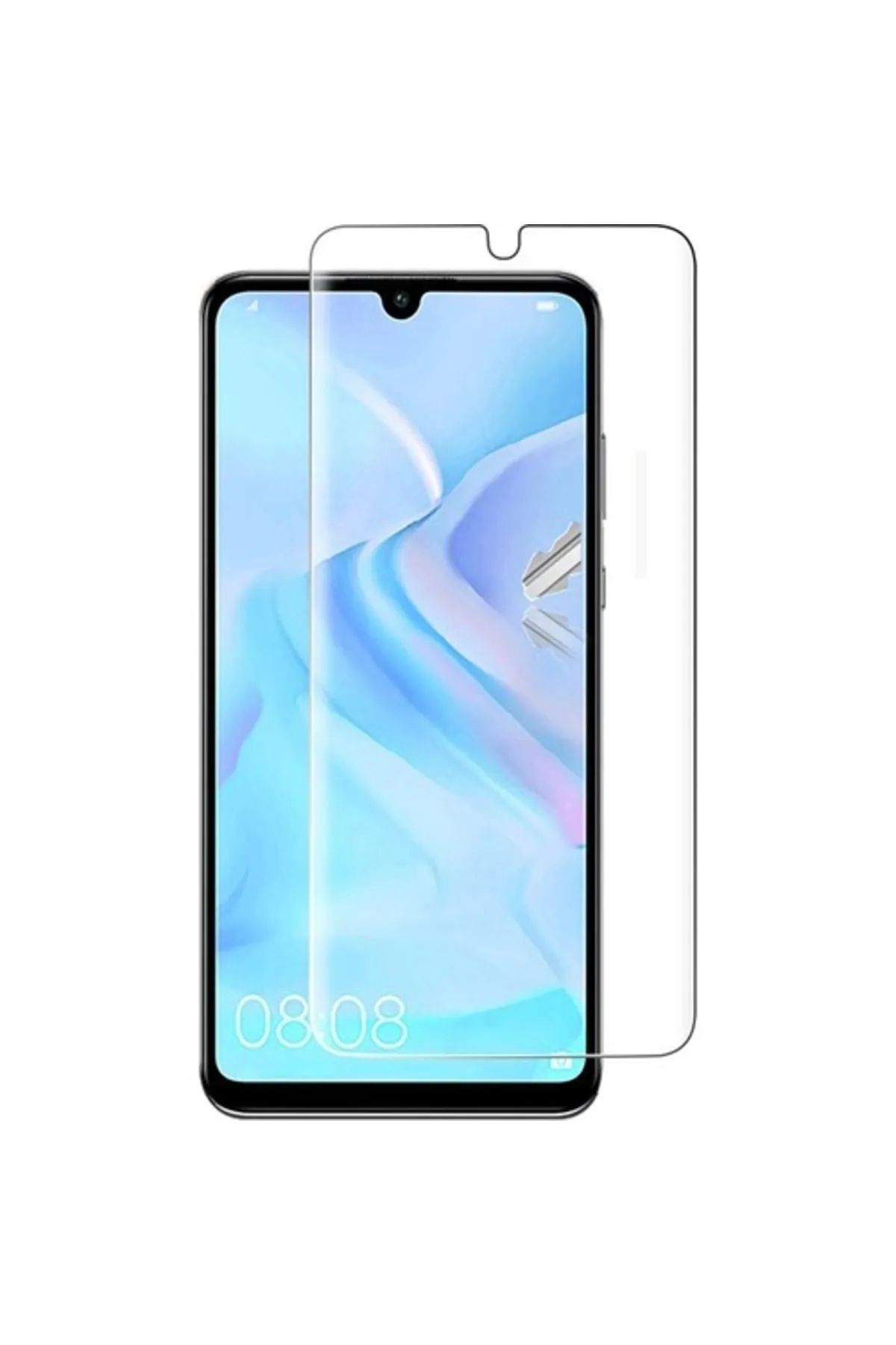 AC BOX Huawei P30 Lite Uyumlu Premium Ekran Koruyucu 9h Sert Temperli Kırılmaz Cam Koruma Şeffaf