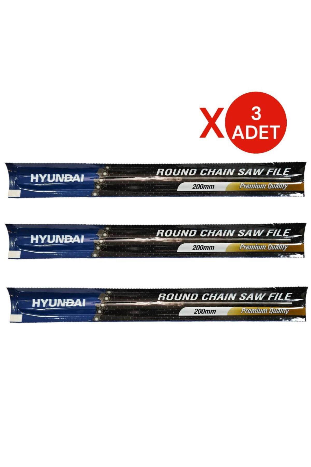 Hyundai Motor Zincir Bileme Eğesi 3/16'' (4.8MM) 3 Adet