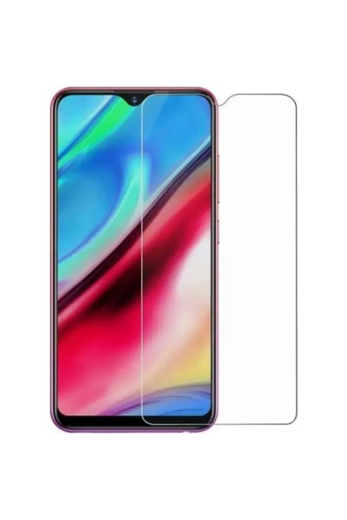AC BOX Samsung Galaxy A70 Uyumlu Premium Ekran Koruyucu 9h Sert Temperli Kırılmaz Cam Koruma Şeffaf