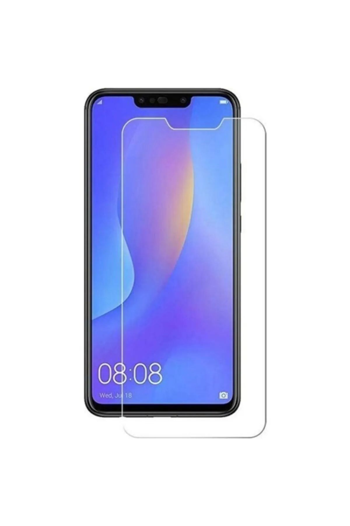 AC BOX Huawei Mate 20 Lite Uyumlu Premium Ekran Koruyucu 9h Sert Temperli Kırılmaz Cam Koruma Şeffaf