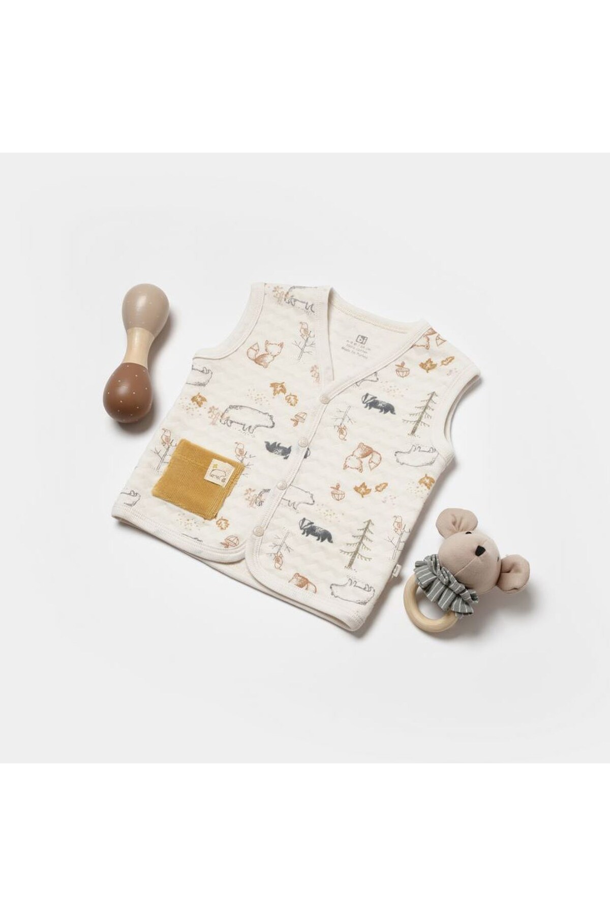 Bibaby Wild Forest Bebek Yeleği 61510 fotoğrafı 3 (önizleme)