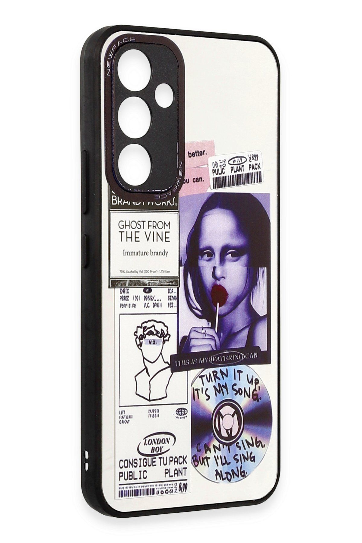 NewFace Samsung Galaxy A54 5G Kılıf Mirror Desenli Kapak - Mirror - 2 MRAYD
