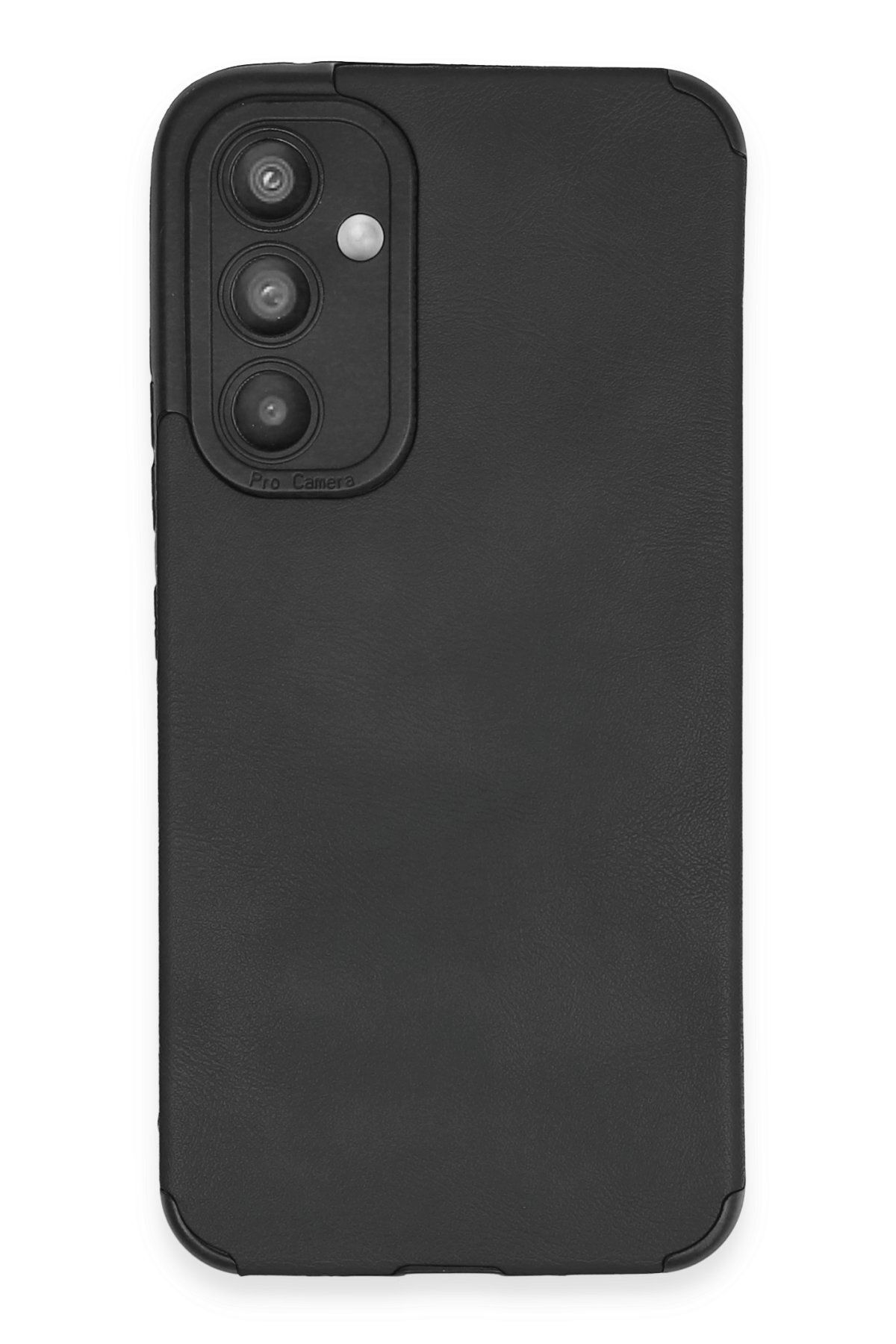 NewFace Samsung Galaxy A54 5G Kılıf Loop Deri Silikon - Siyah GLSTD