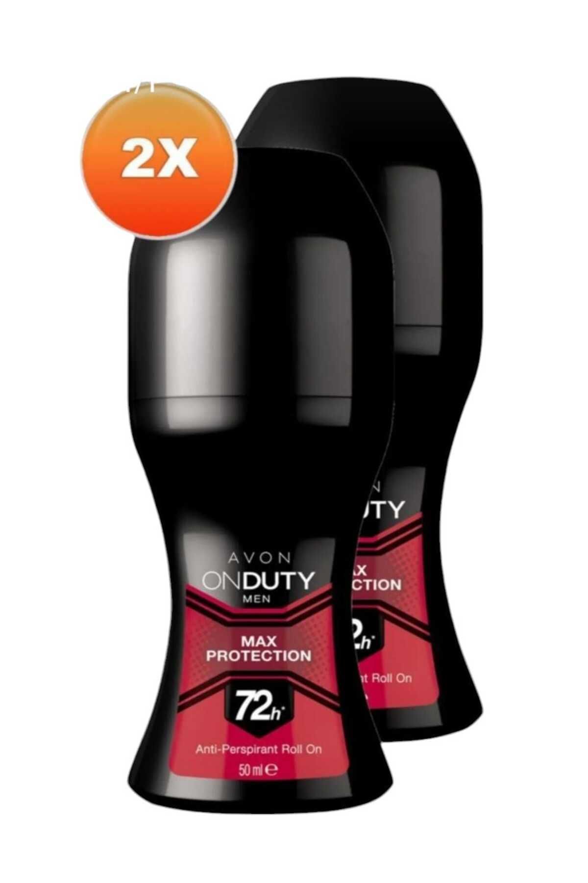 دئودورانت رول ان مردانه ضد تعریق محافظ On Duty Max Protection 2 تایی Avon