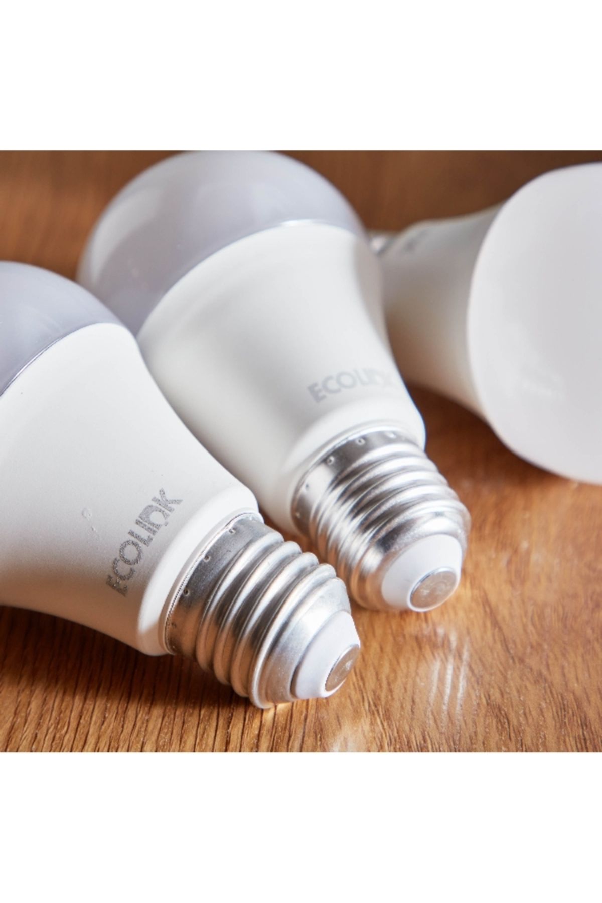 ecolink-8W E27 Daylight LED Bulb - Set of 3 3