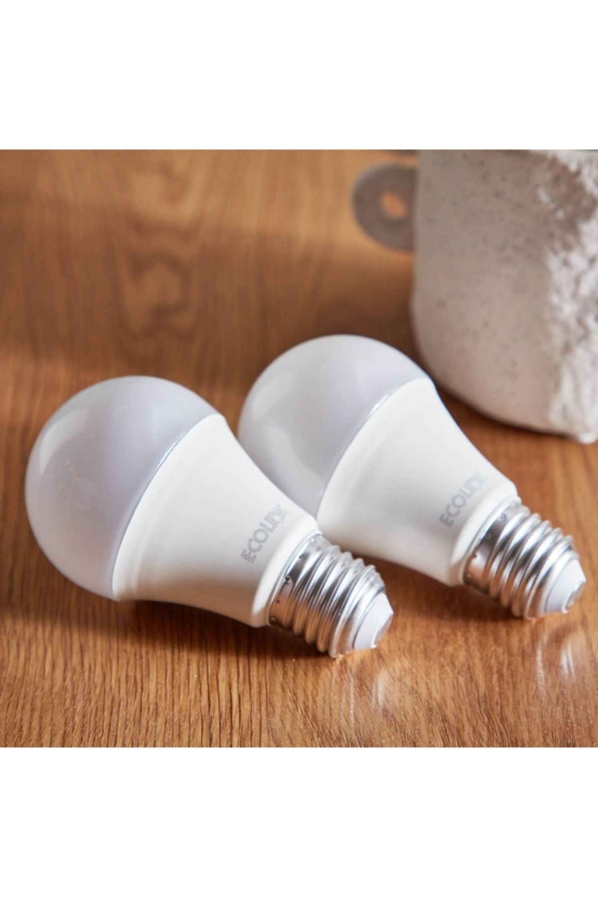 ecolink-8W E27 Day Light LED Bulb - Set of 2 2