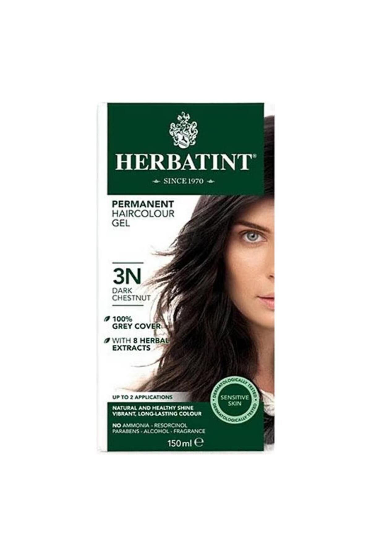 رنگ مو مردانه و زنانه FUNDCE CRATIN DYE 3N اورجینال Herbatint