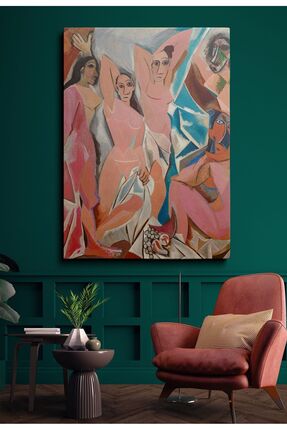TosbArt Kanvas Duvar Tablosu Tekli Canvas Tablo Boho Klasik Modern Picasso 017