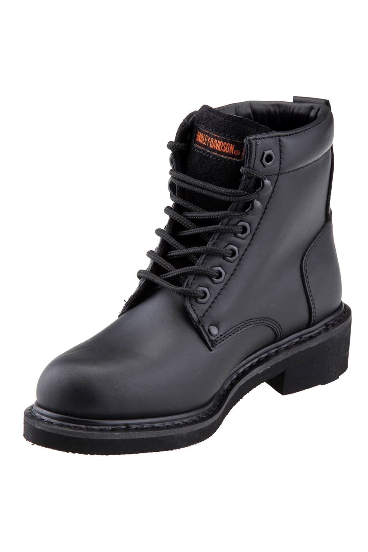 Harley Davidson-Rubber Sole Leather Boots 2