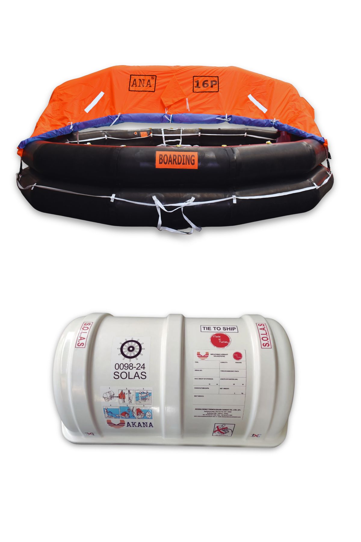 AKANA ANA-T16  Can Salı / Life Raft