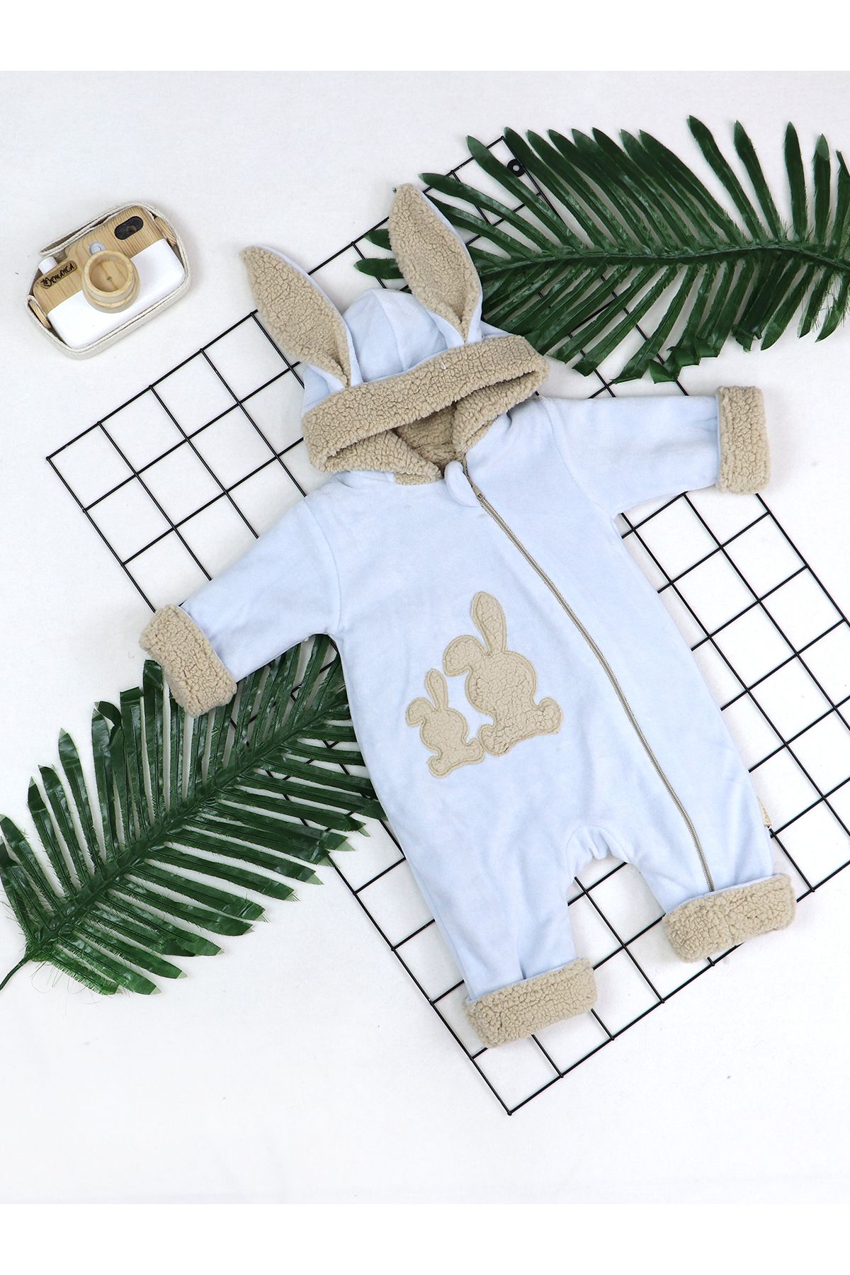 Nehad Bebe-Baby Boy Personality Jumpsuit - Rabbit Figure 1