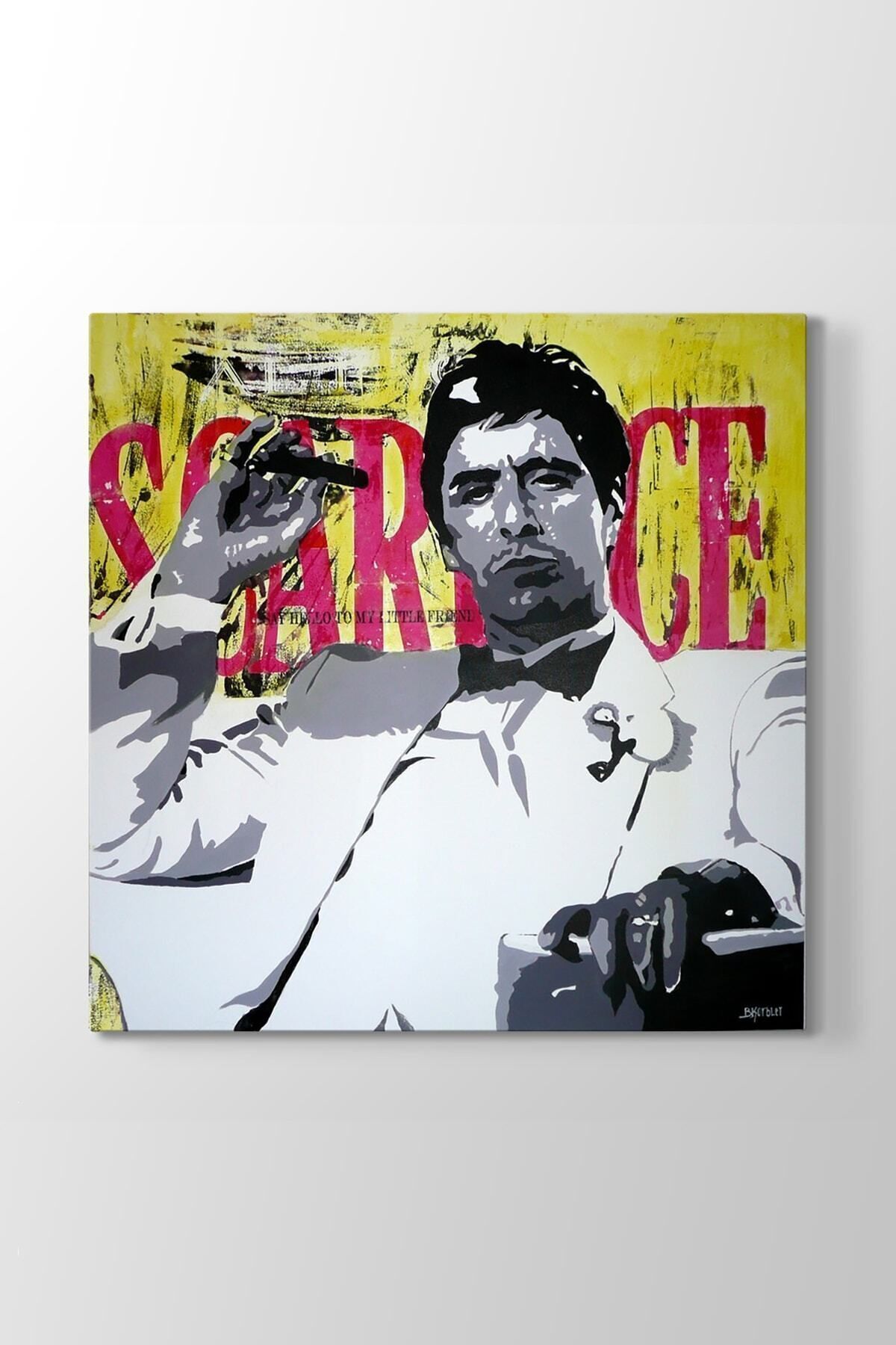 Vividale Al Pacino - Scarface Vintage Tablosu