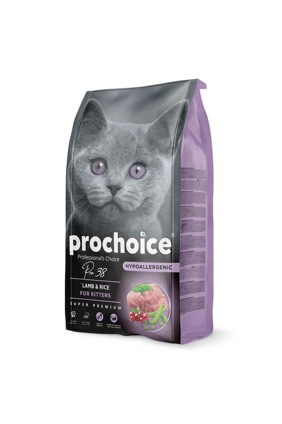 ProChoice Pro Choice Pro 38 Kitten Kuzu Etli Yavru Kedi Maması 2 Kg