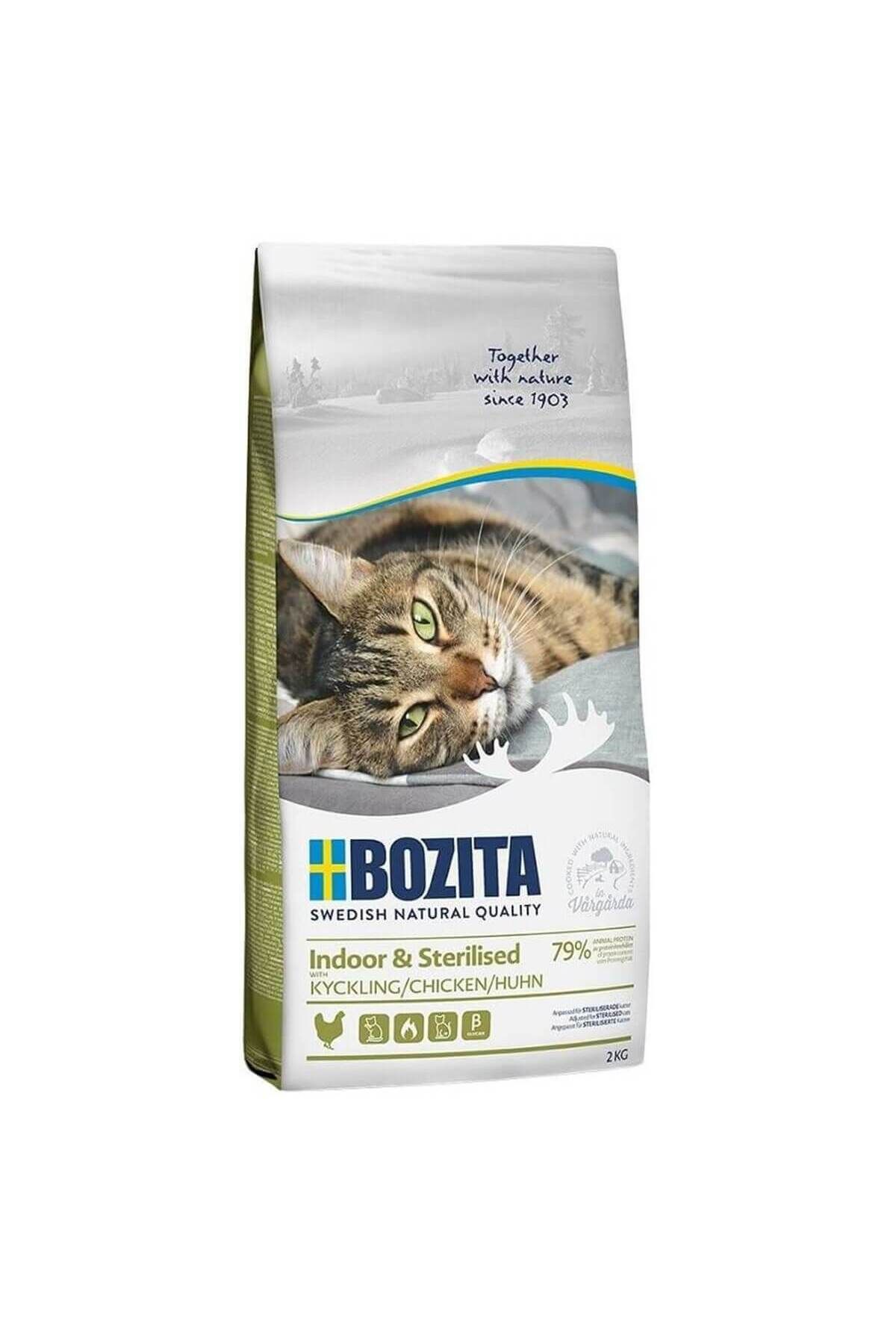 Bozita İndoor Sterilized Tahılsız Geyikli Kedi Maması 2 Kg