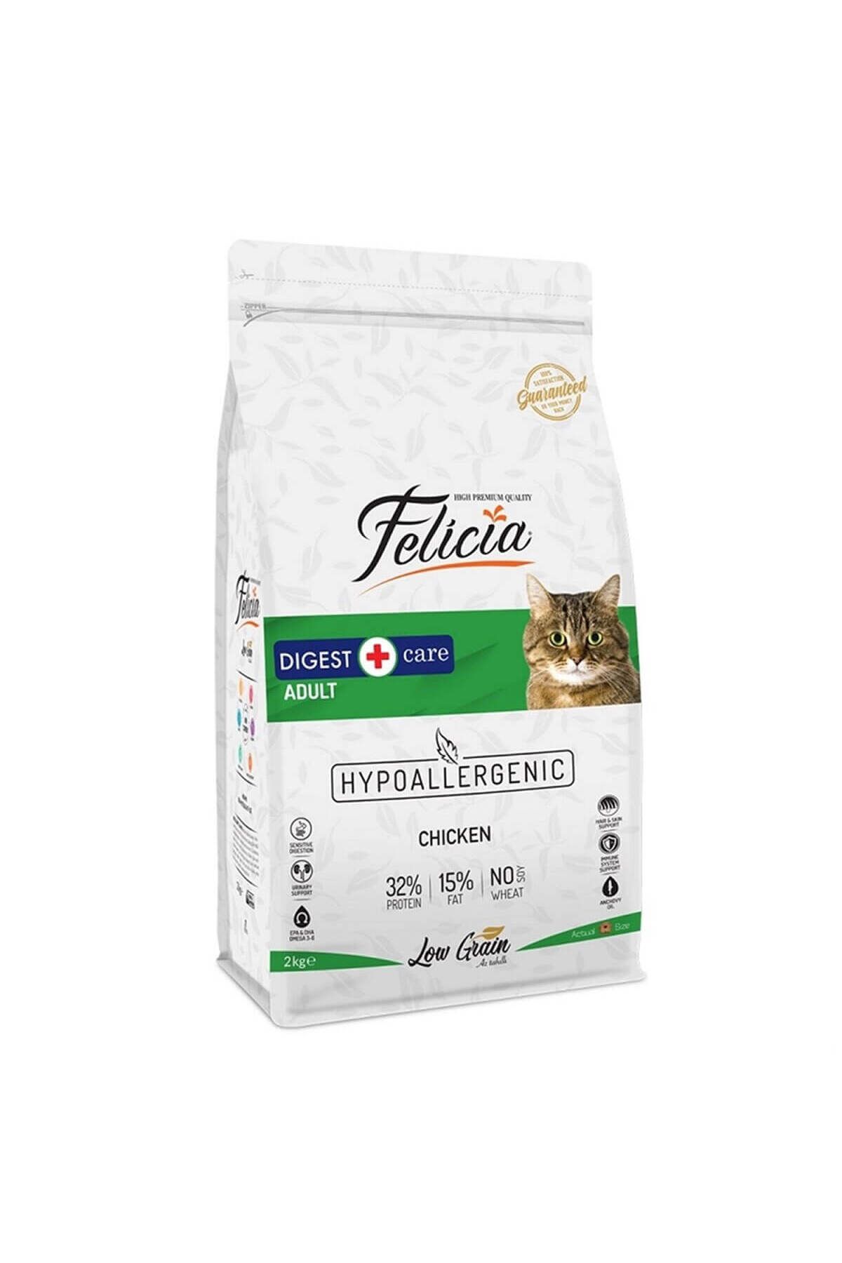 Felicia Az Tahıllı 2 Kg Tavuklu Hypoallergenic Kedi Maması