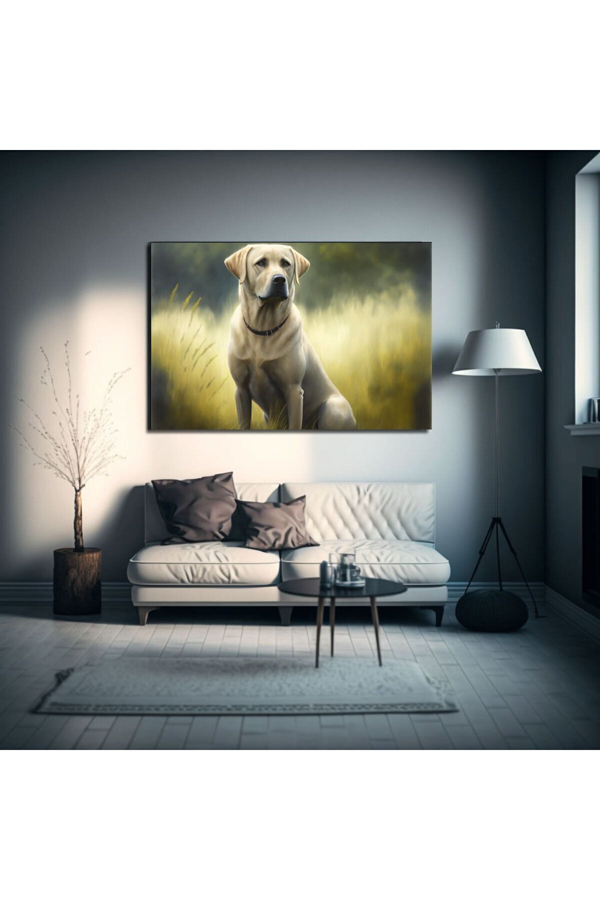 Vividale LABRADOR KÖPEK EN YAKIN ARKADAS KANVAS TABLO