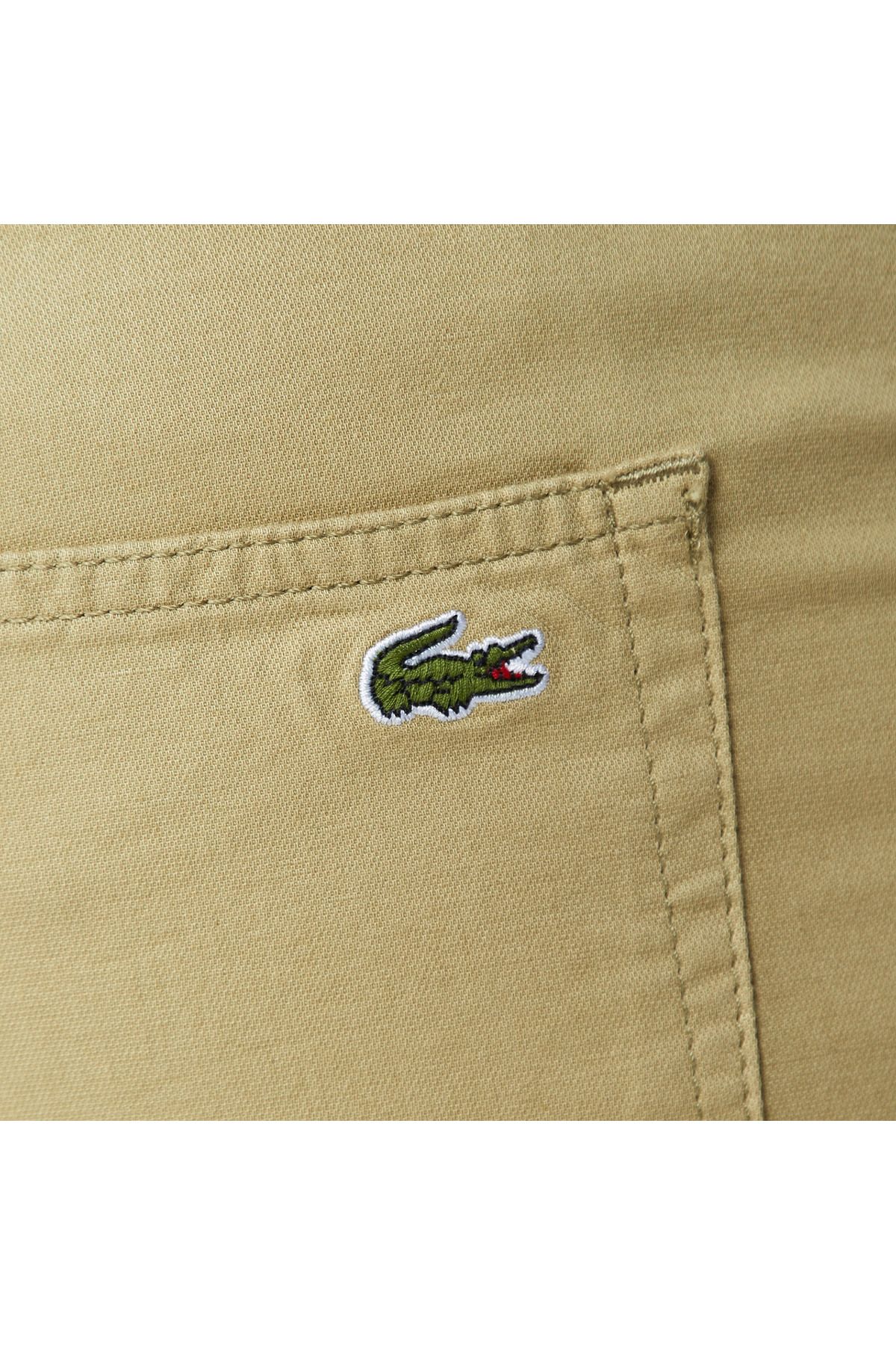 شلوار جین نود مردانه بژ باریک اورجینال Lacoste