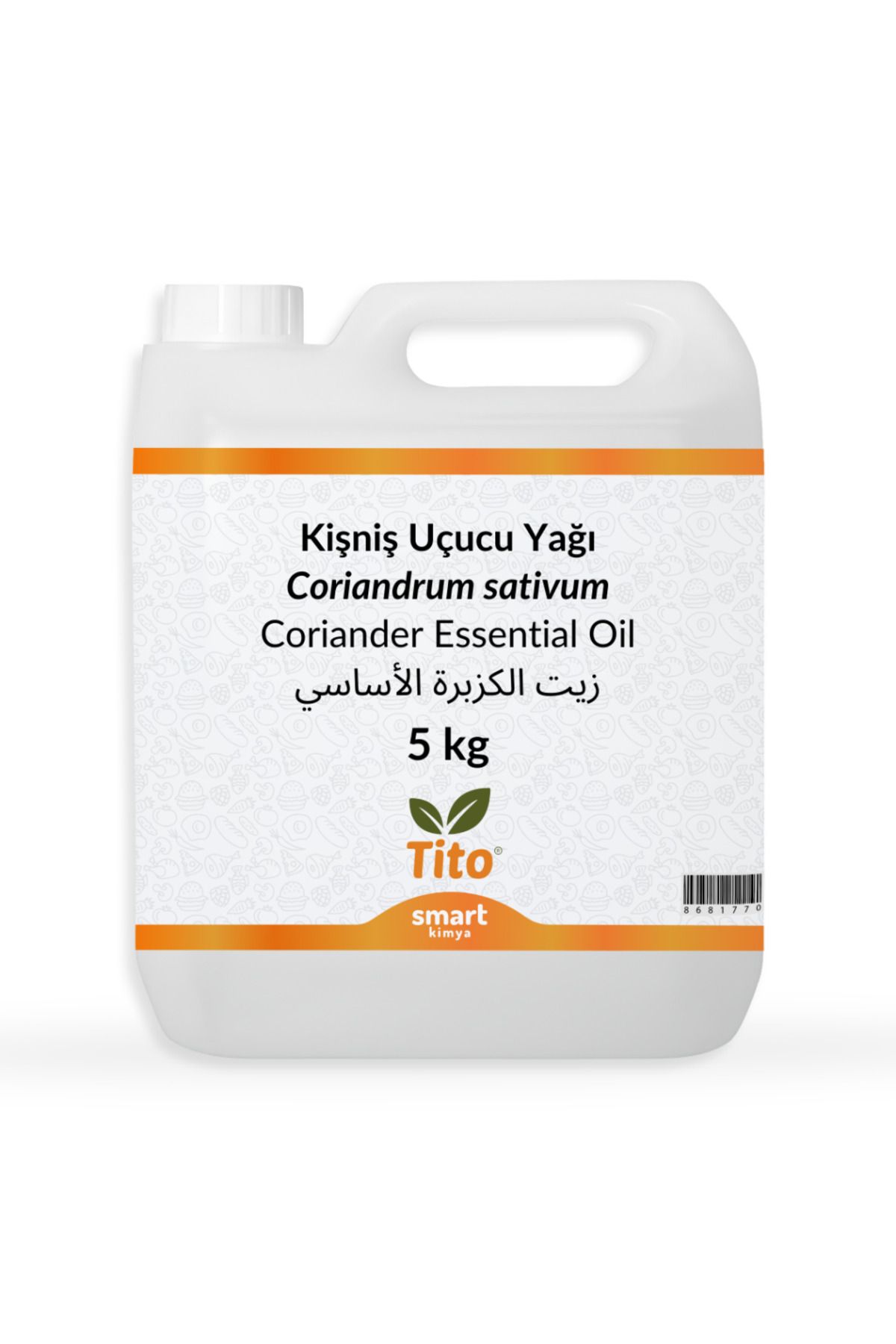 tito Kişniş Uçucu Yağı Coriandrum sativum 5 kg