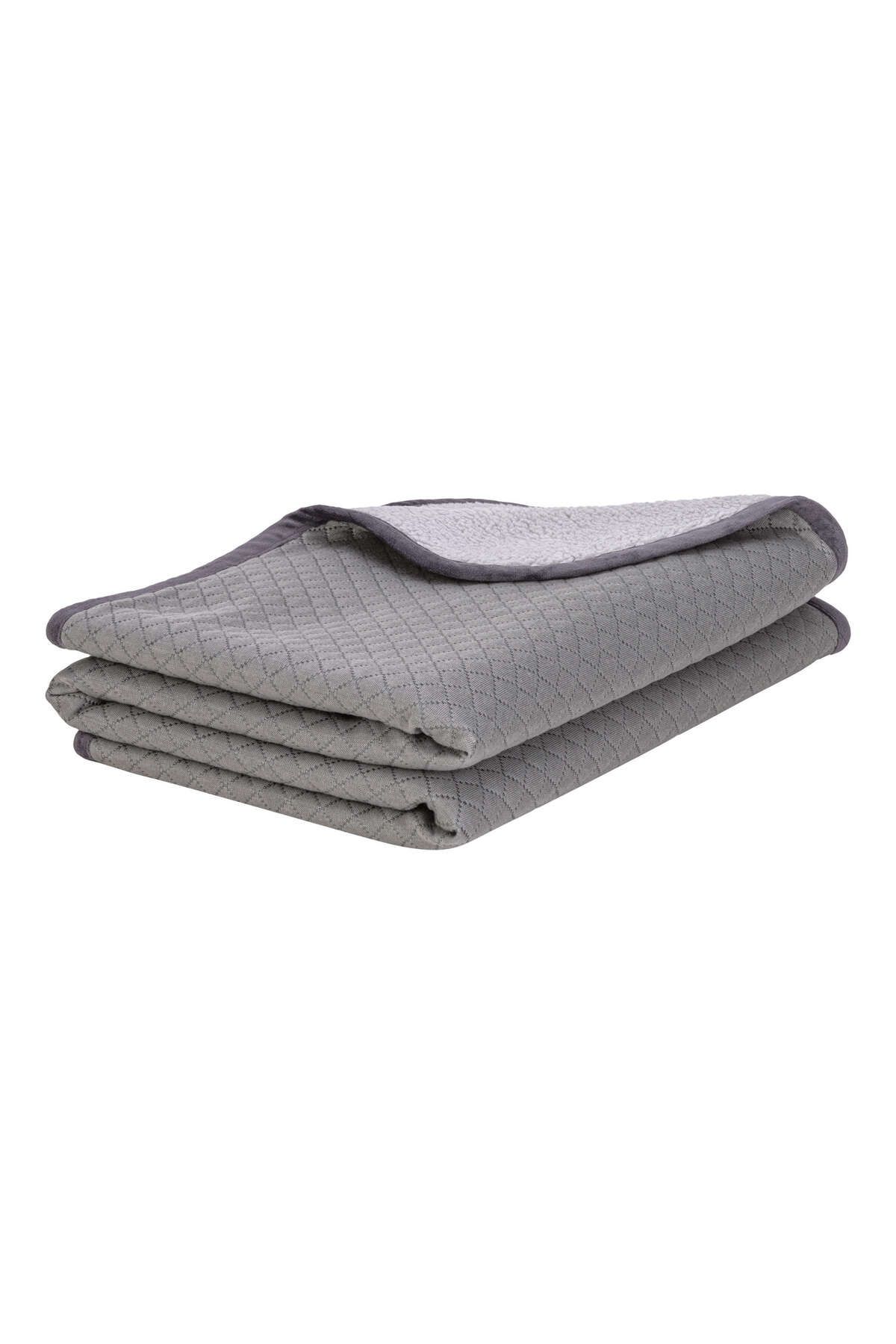 Pet Comfort Lodix Mirinda Gri Köpek Battaniyesi M 70x100cm GLSTD
