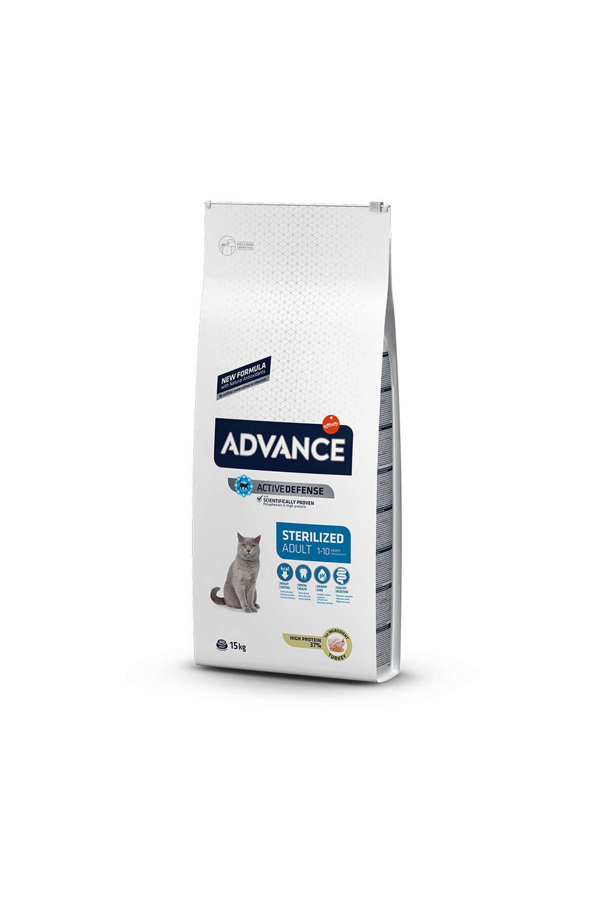 Advance Cat Sterılızed Turkey 15 Kg GLSTD