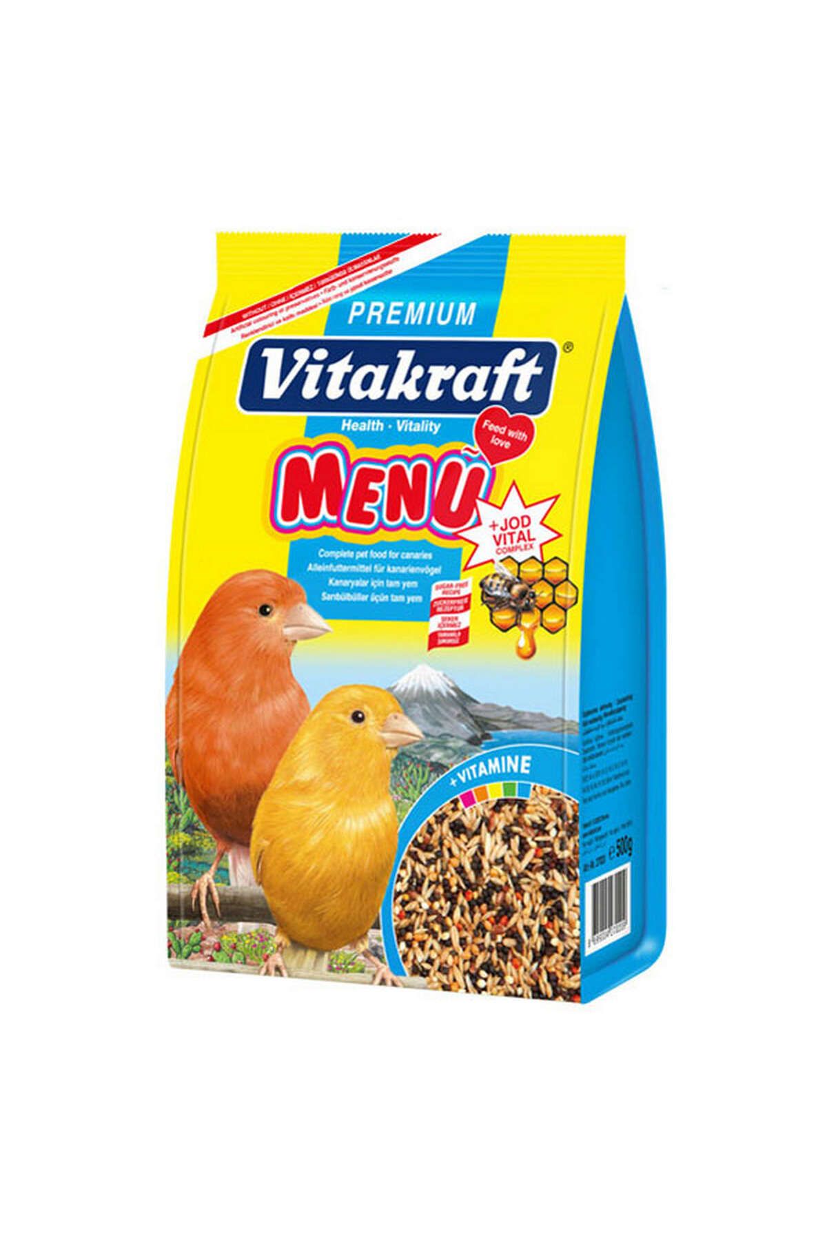 Vitakraft MENU KANARYA YEMI 500 GR X 2 ADET 661142