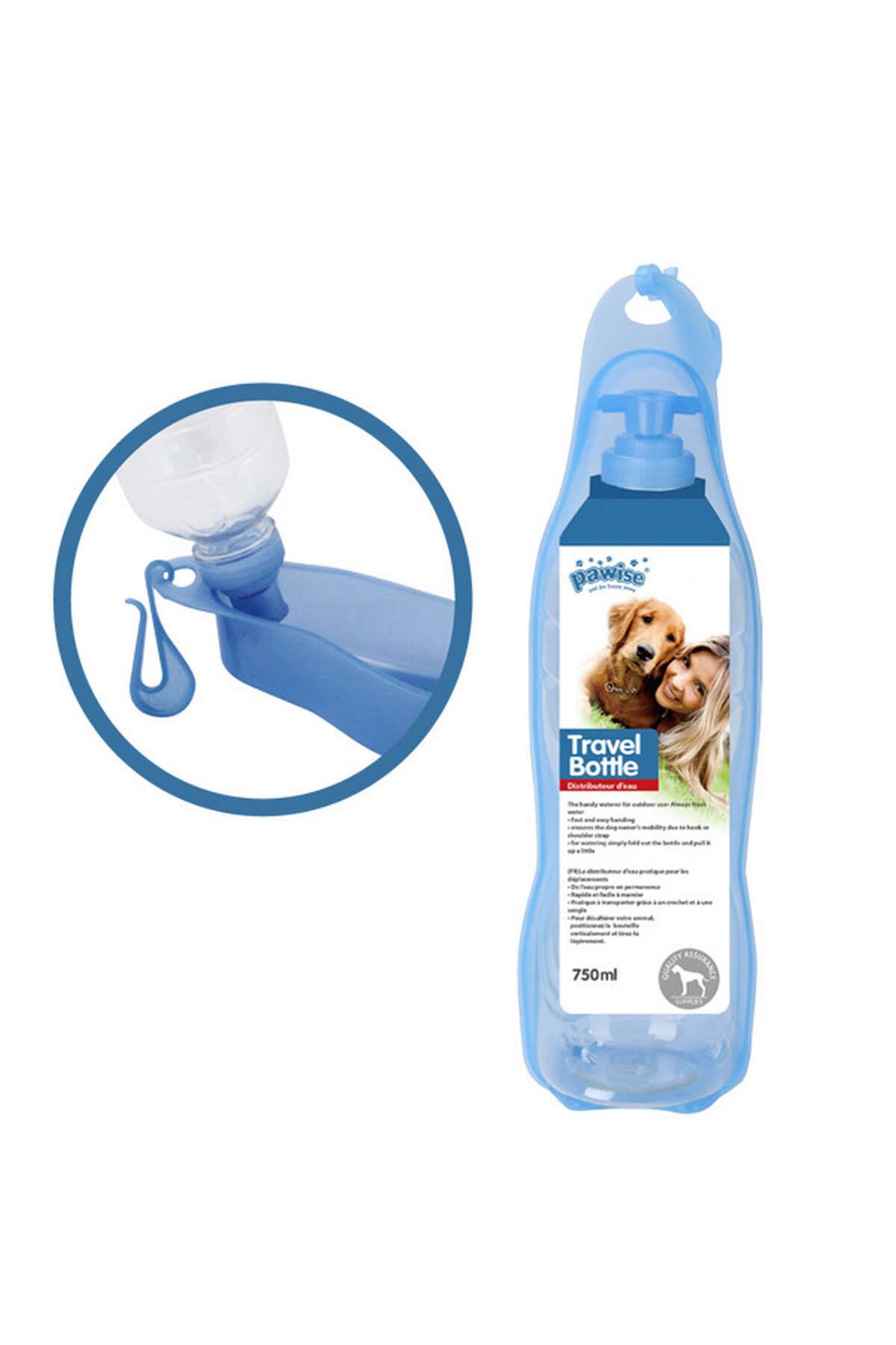 Pawise Portatif Seyahat Suluğu 750 Ml YKTSN