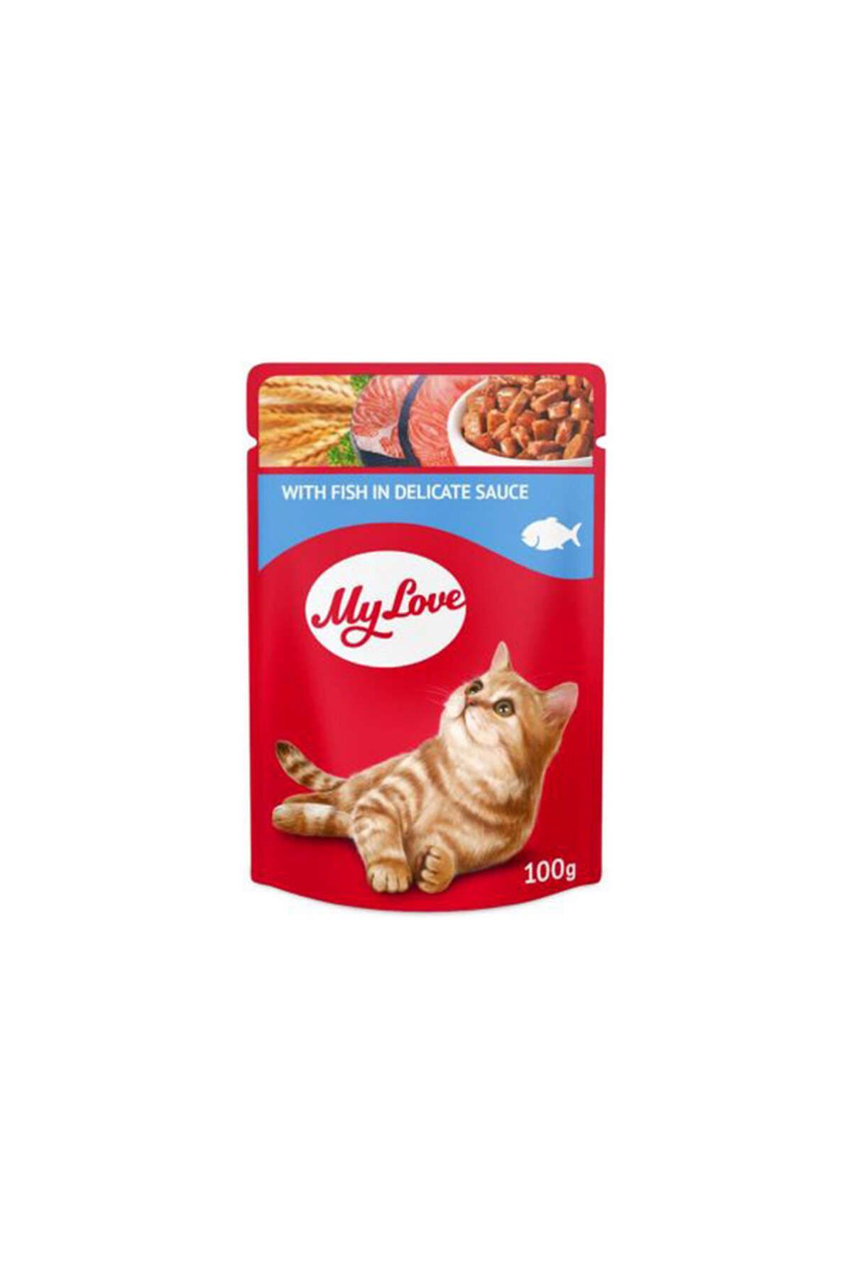 mylove My Love Sos İçinde Balık Etli Pouch Kedi Maması 100 Gr 492113