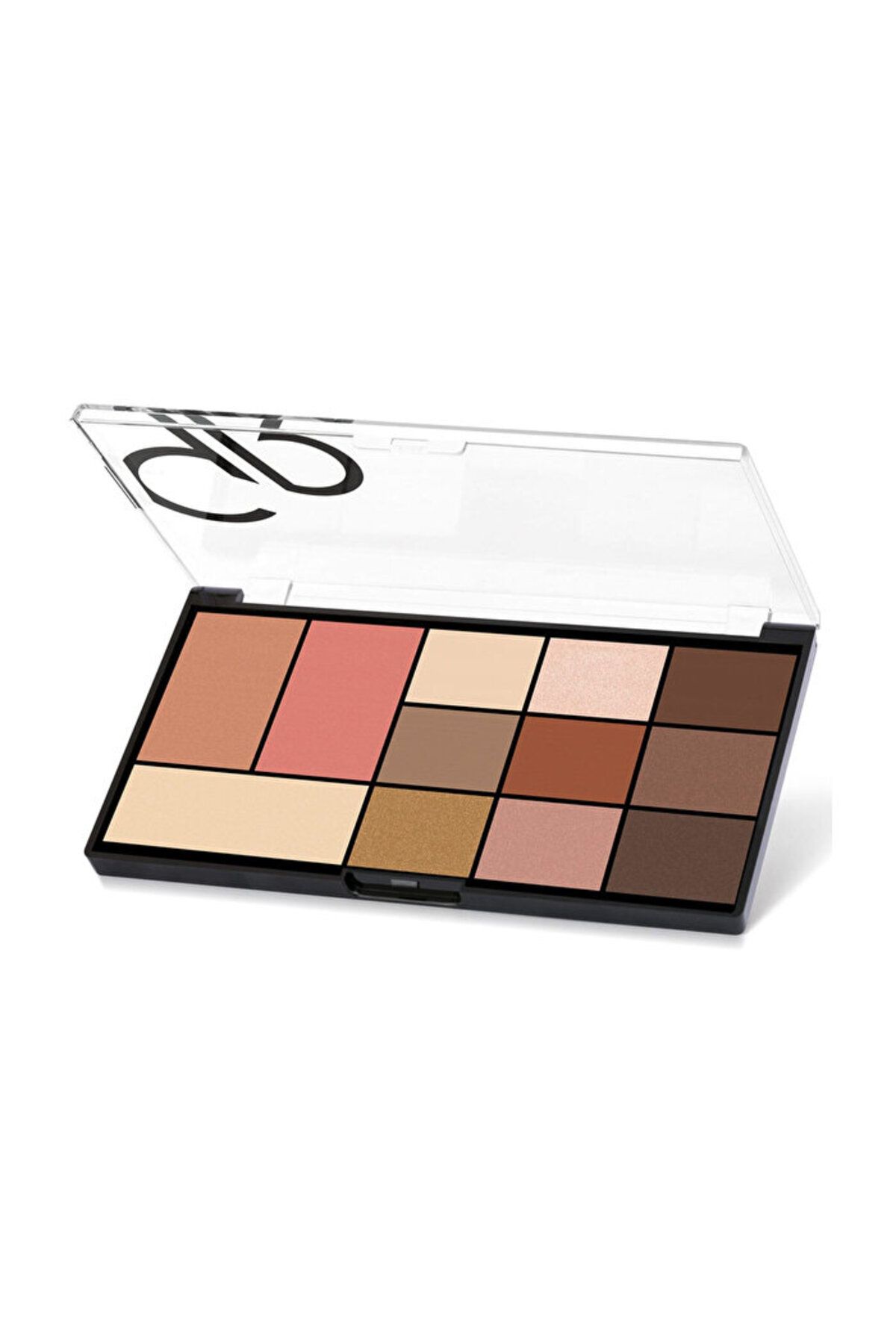 Golden Rose Far Paleti - Face & Eye City Style No: 01 Warm Nude - 1 Adet