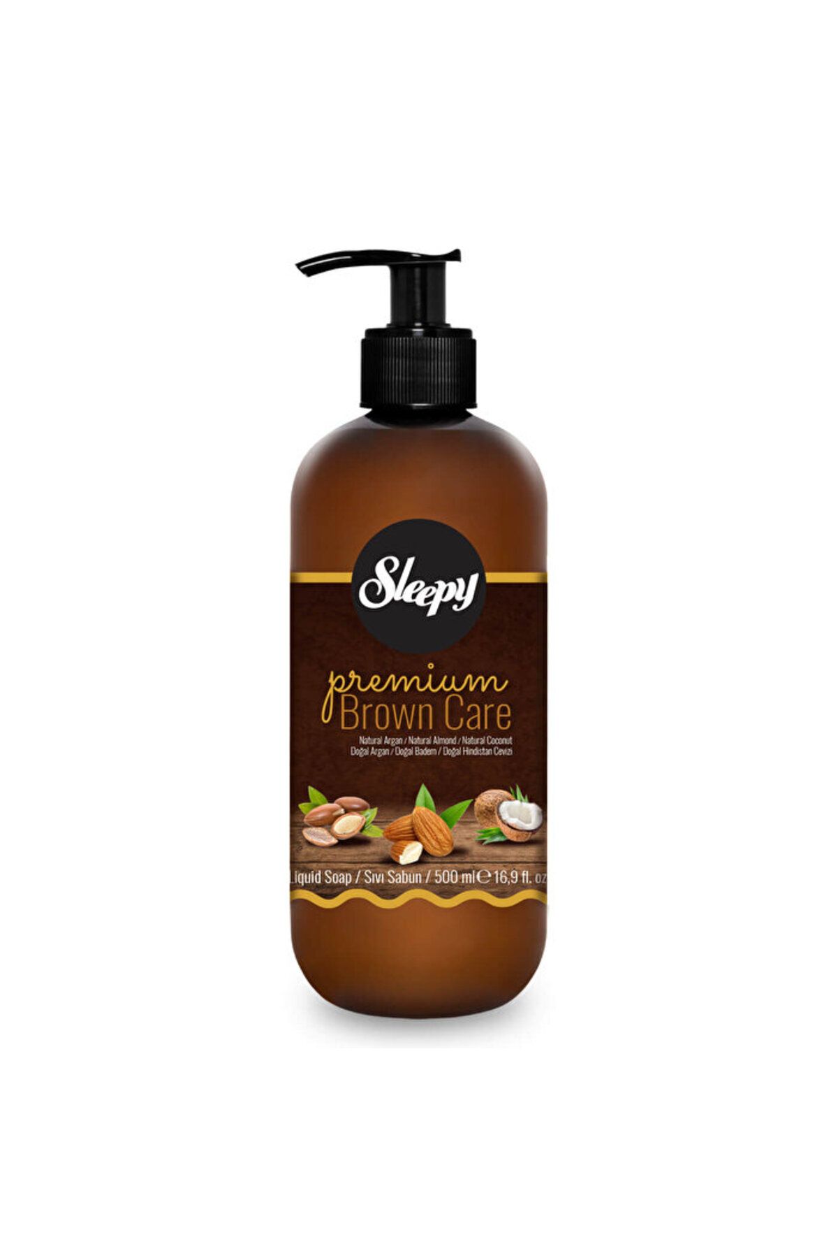 Sleepy Sıvı Sabun - Premium Brown Care - 500 ml