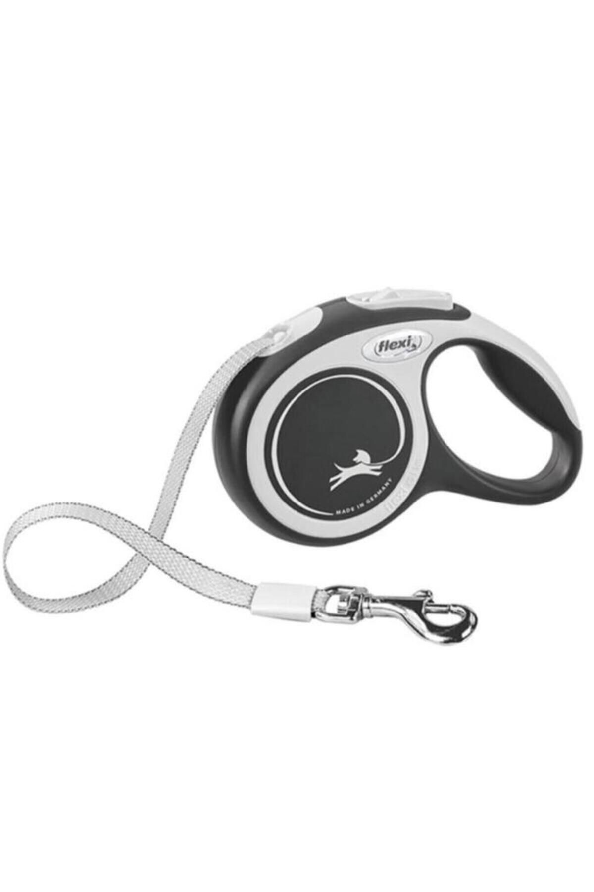 Flexi New Comfort Şerit Otomatik Köpek Gezdirme Tasması Small Siyah 5 Mt - 235-10002YS - Petshopunda