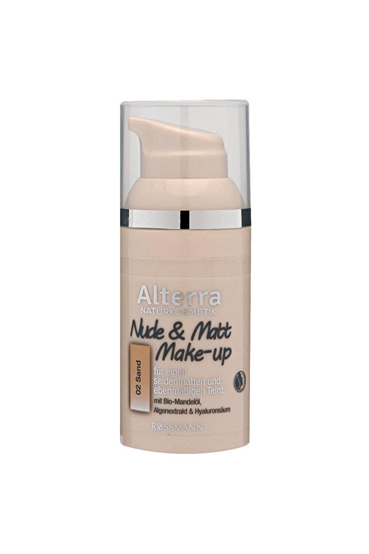 Alterra Mat Fondöten - No:02 Sand - 30 ml
