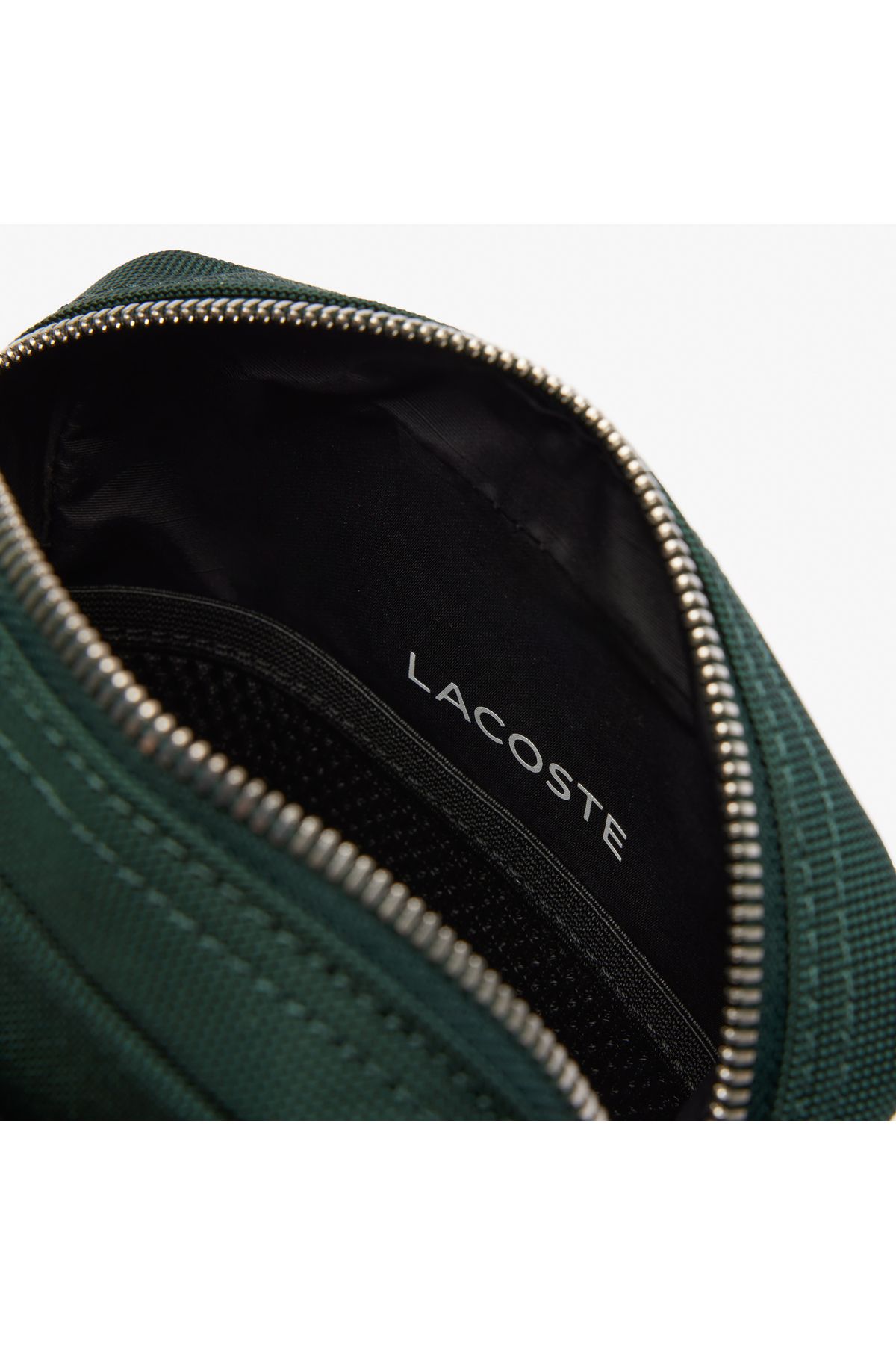 کیف شانه ای سبز مردانه دوربین تیره Lacoste