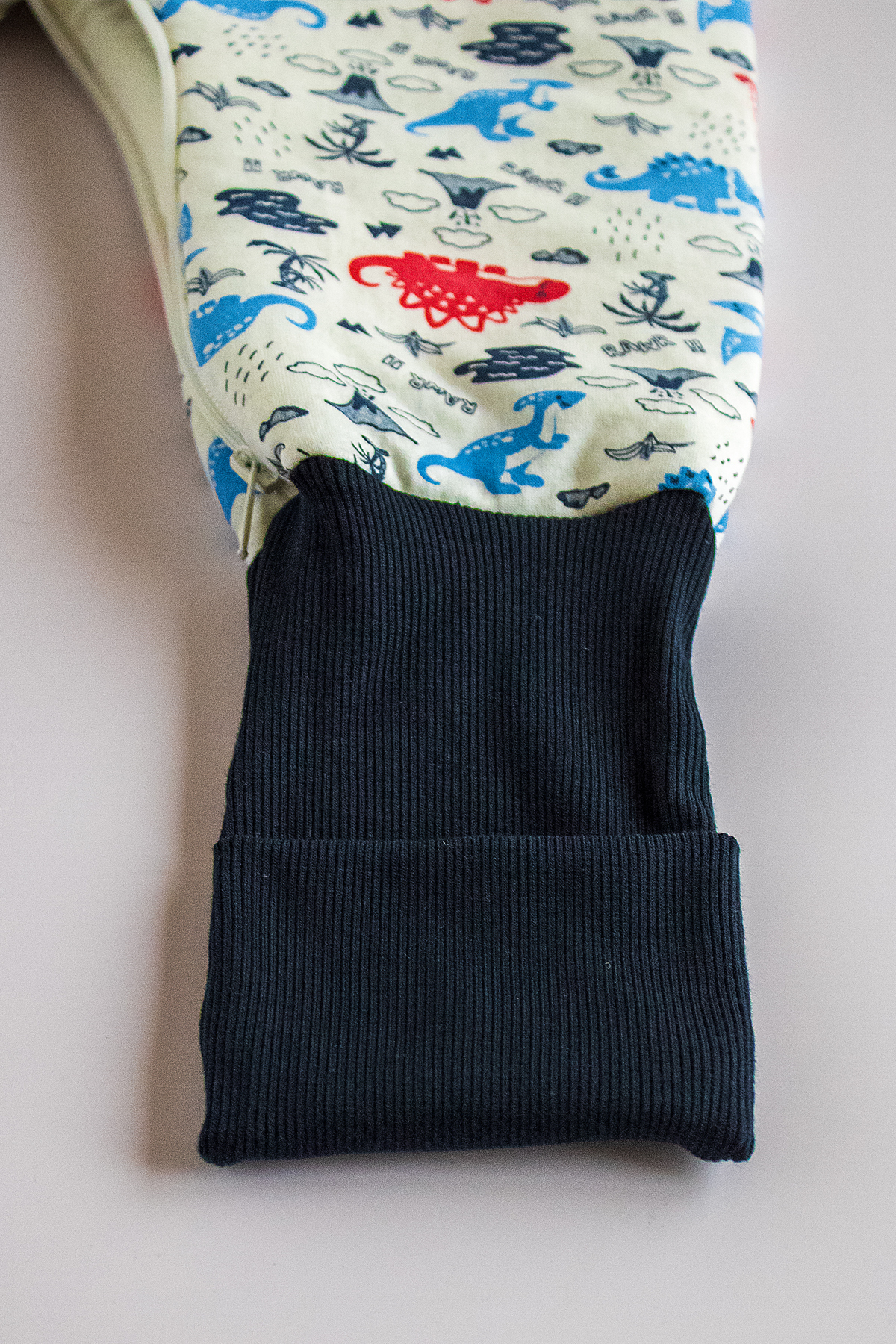 ekozmonot bebek tulumları %100 Pamuk Uyku Tulumu Bebek Ve Çocuk Uyku Tulumu - 1,5 Tog, Fermuarlı, Uzun Ribana fotoğrafı 7 (önizleme)