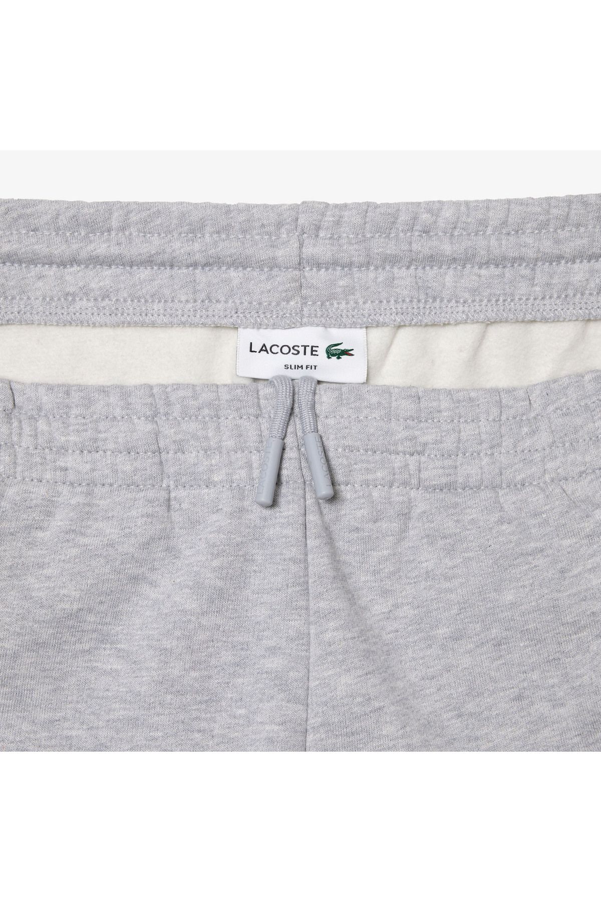 شلوار گرمکن خاکستری مردانه لباس باریک شش Lacoste