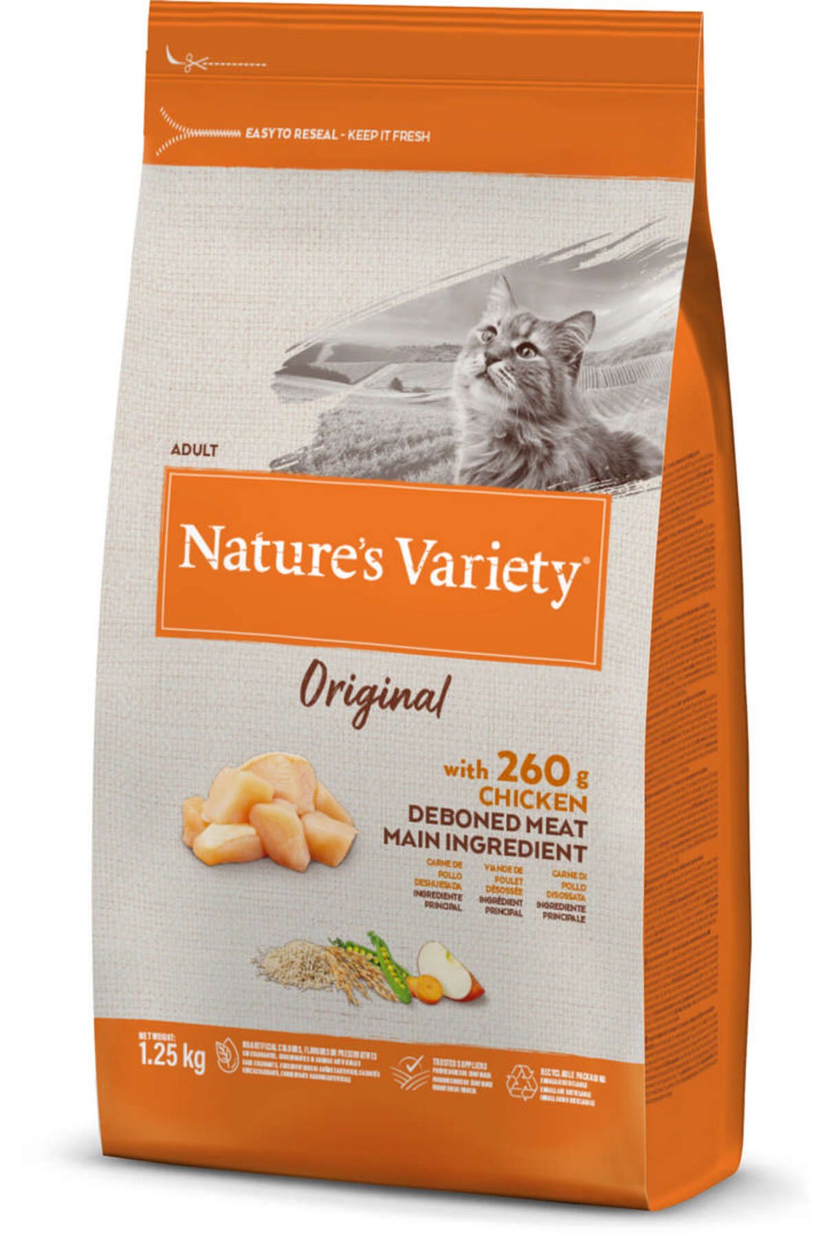 NATURES VARİETY Natures Varıety Adult Cat Chıcken 1,25 Kg GLSTD