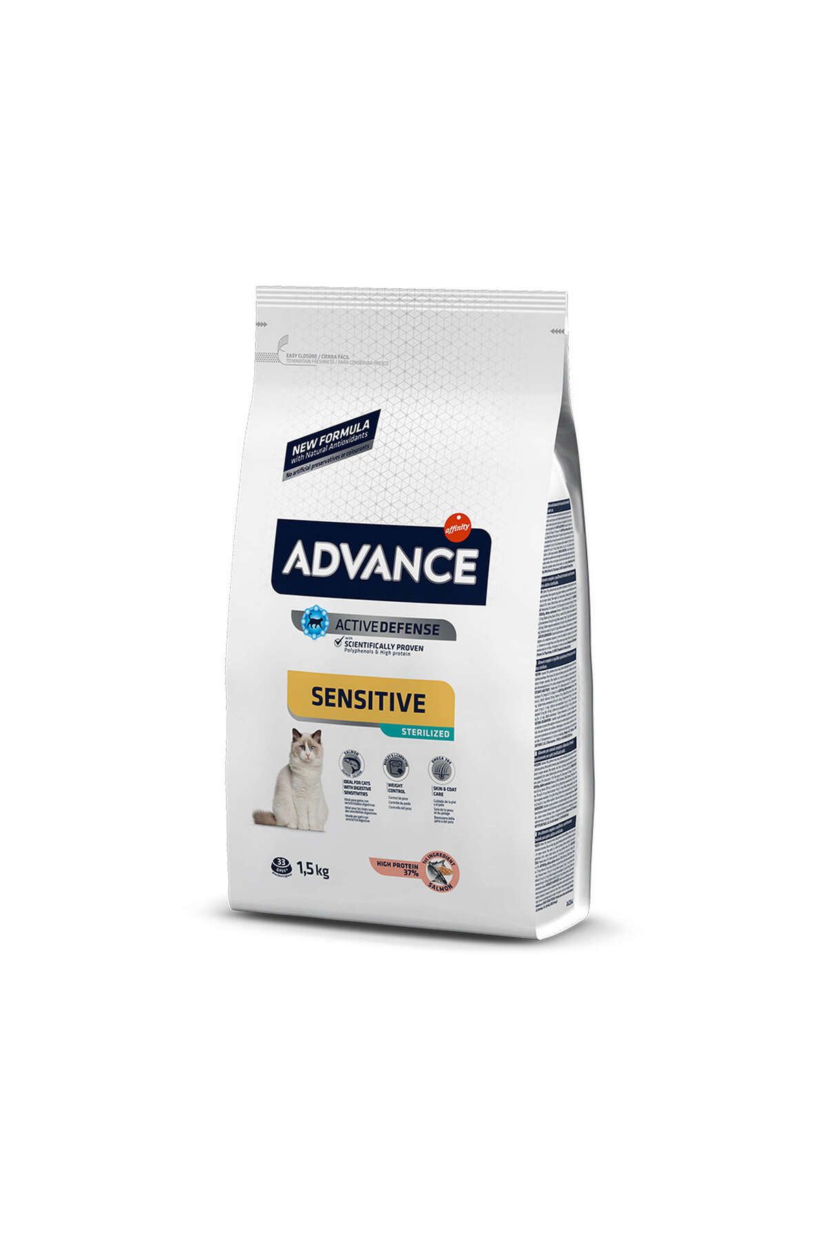 Advance Cat Sterılızed Salmon Sensıtıve 1.5 Kg YKTSN